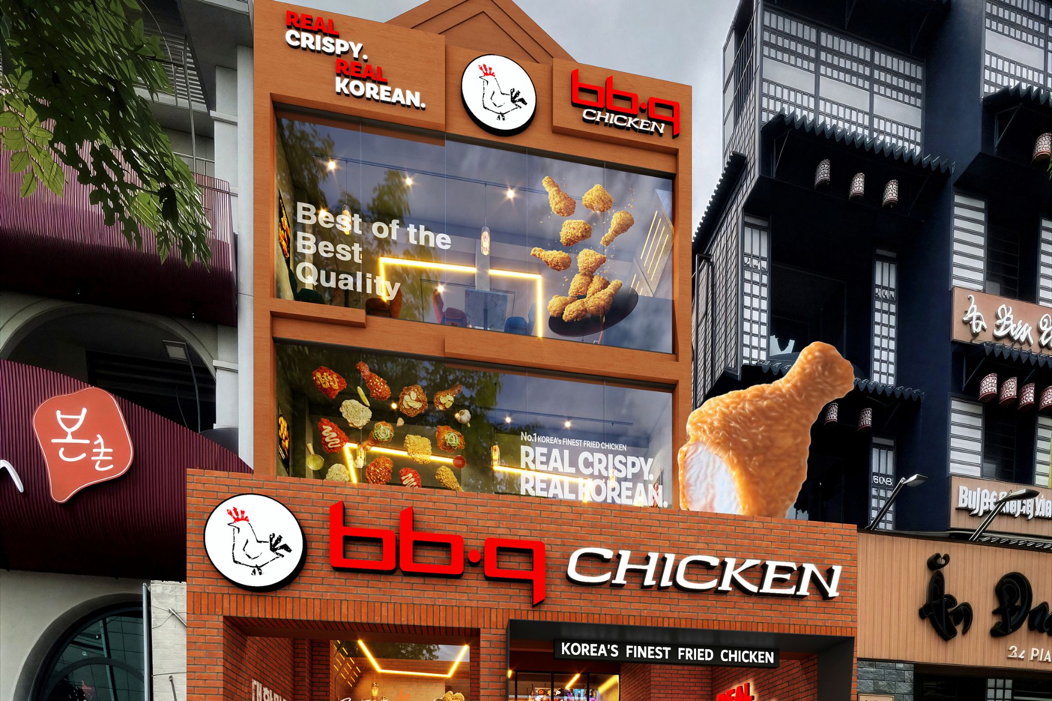 lưu ý khi thiết kế chuỗi nhà hàng