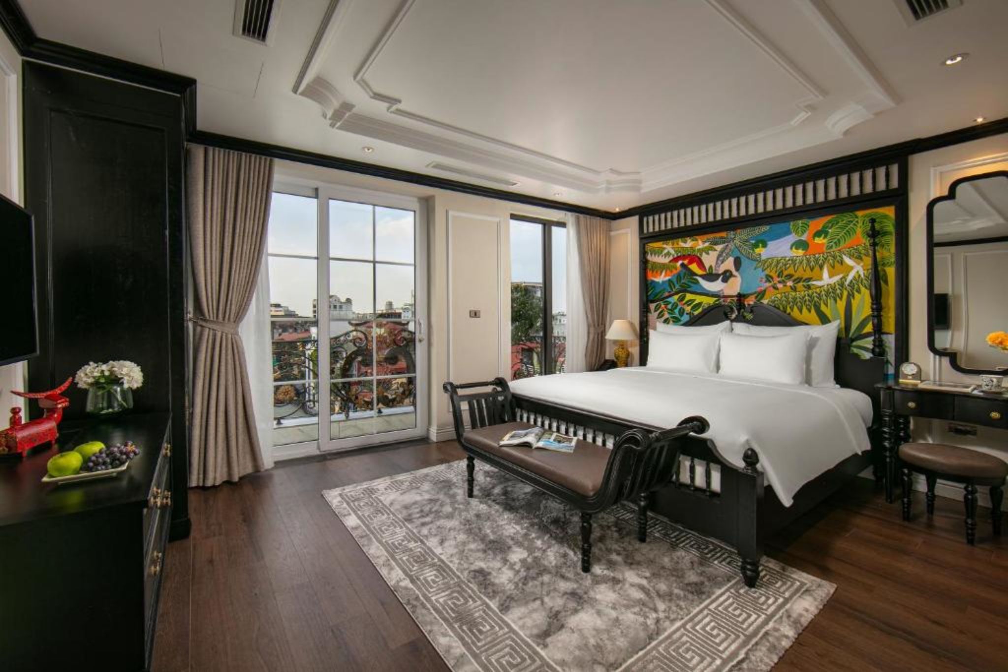 gam màu chủ đạo thiết kế thi công nội thất khách sạn