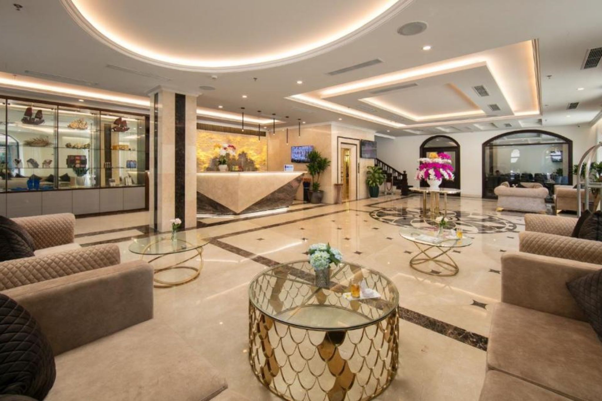 thiết kế thi công nội thất khách sạn hoàn thiện