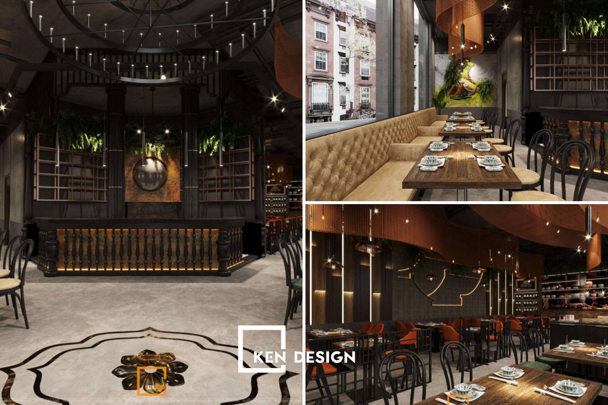 Không gian nhà hàng Đức