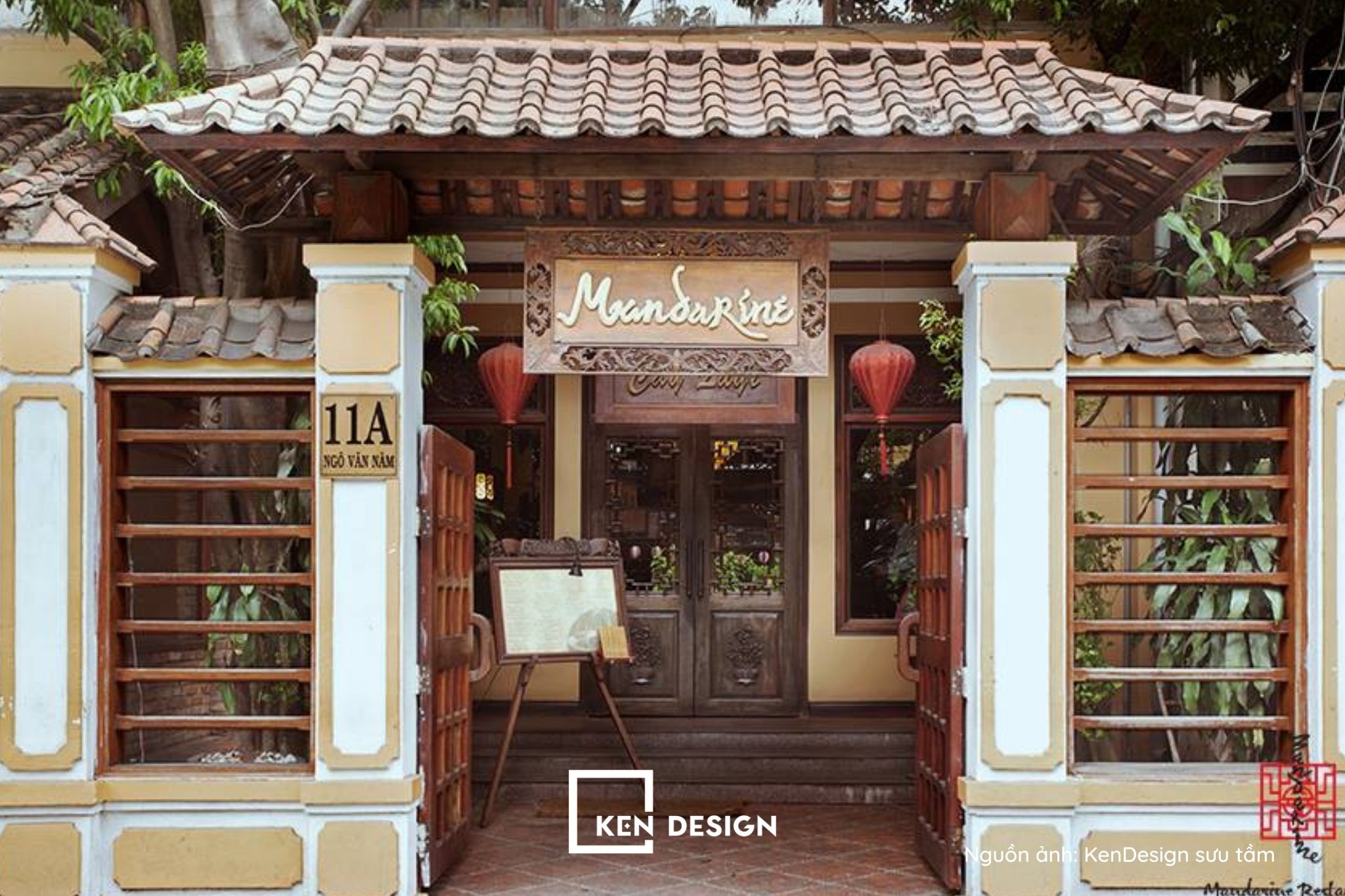 Thiết kế Mandarine Restaurant
