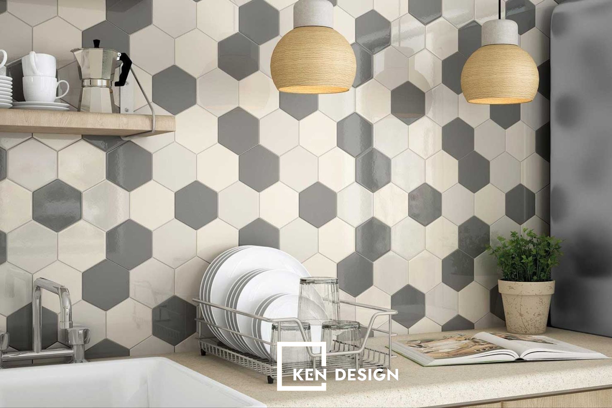 phù hợp cho mọi không gian - mẫu gạch Mosaic cho nhà hàng