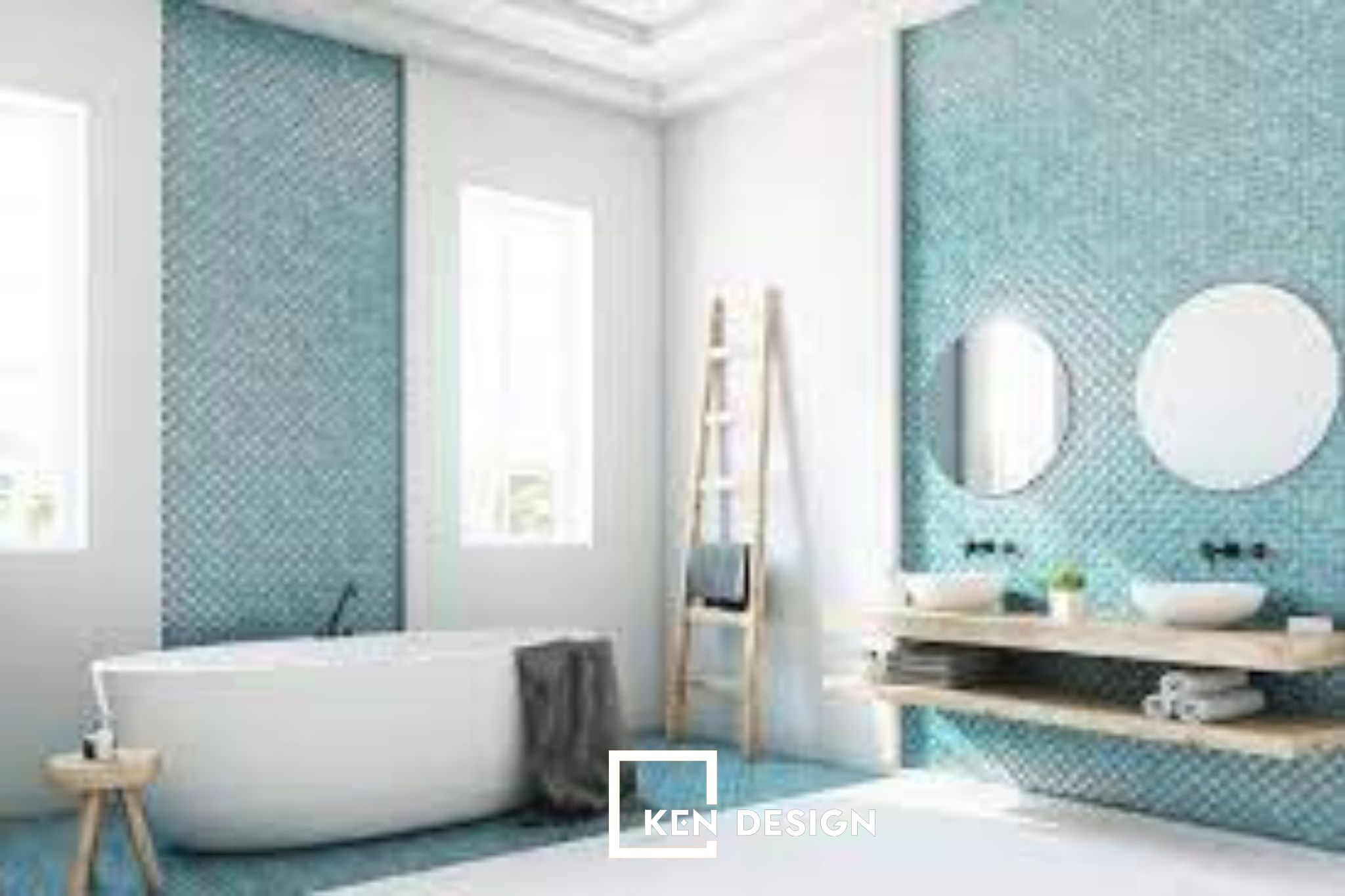 gạch lát sàn bể bơi - mẫu gạch Mosaic cho nhà hàng