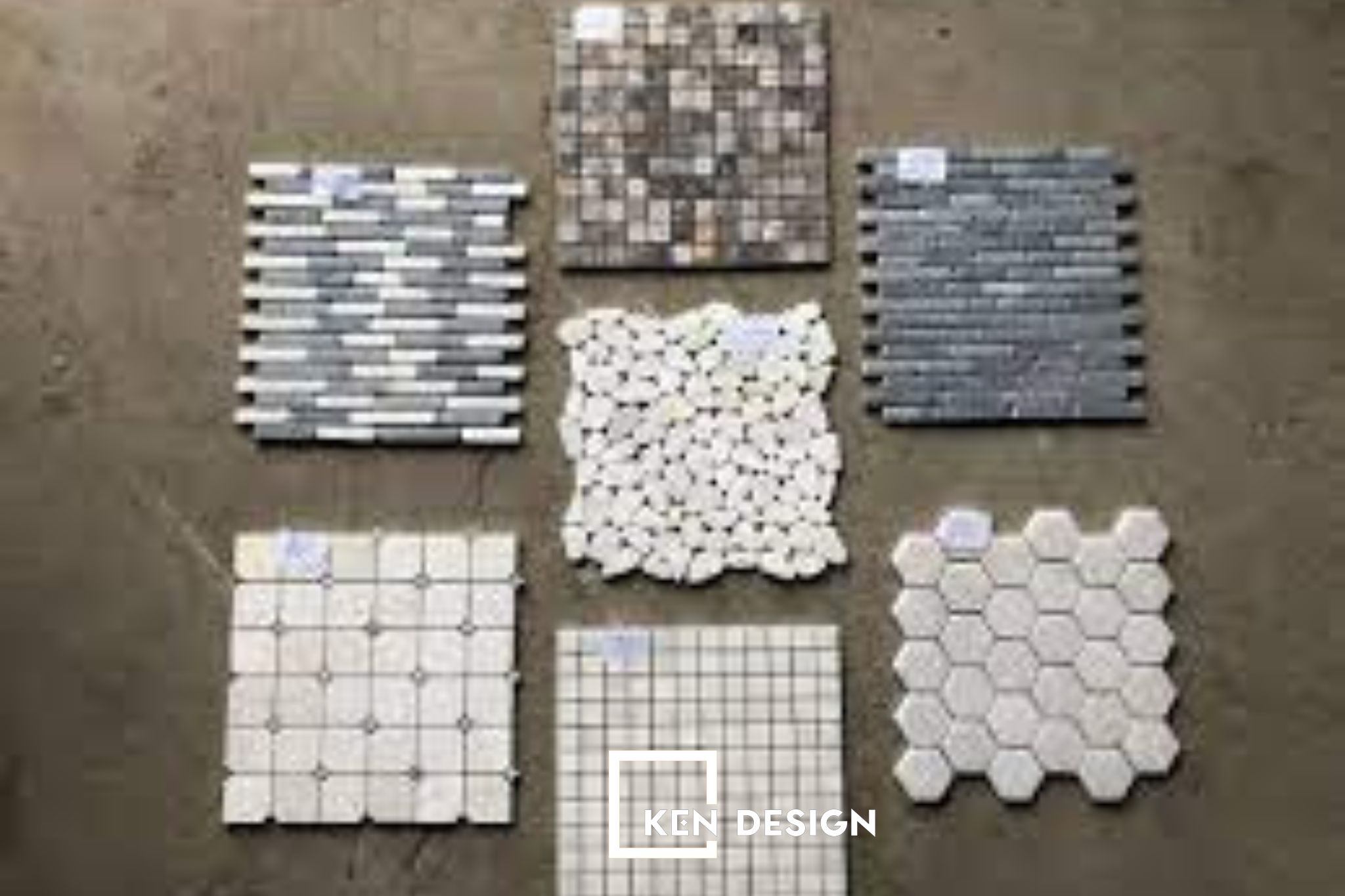 mẫu gạch Mosaic cho nhà hàng