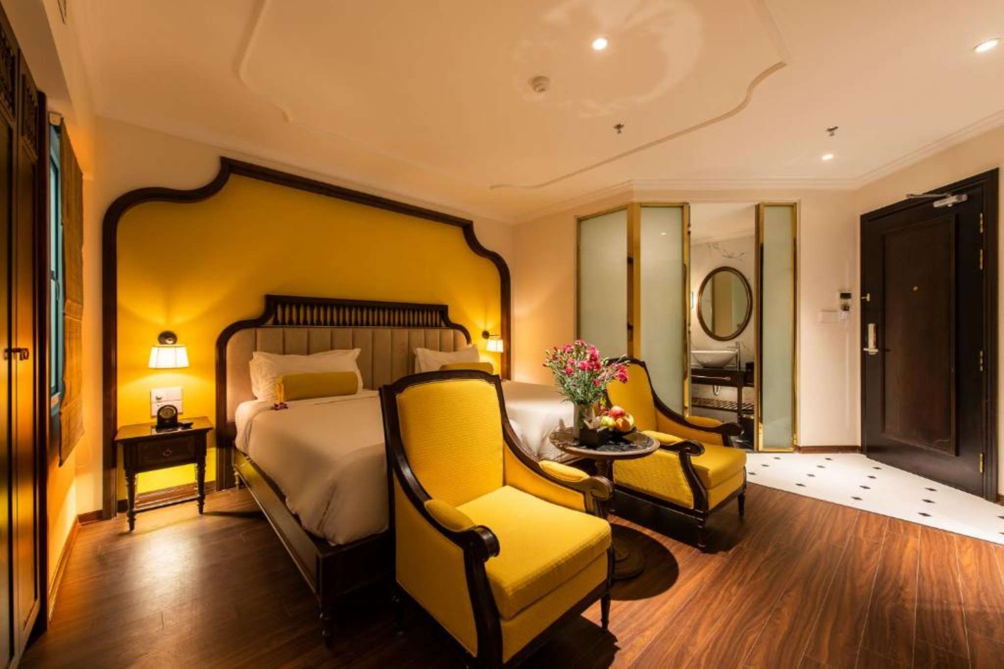 Mẫu phòng deluxe đẹp Hanoi Tirant hotel 