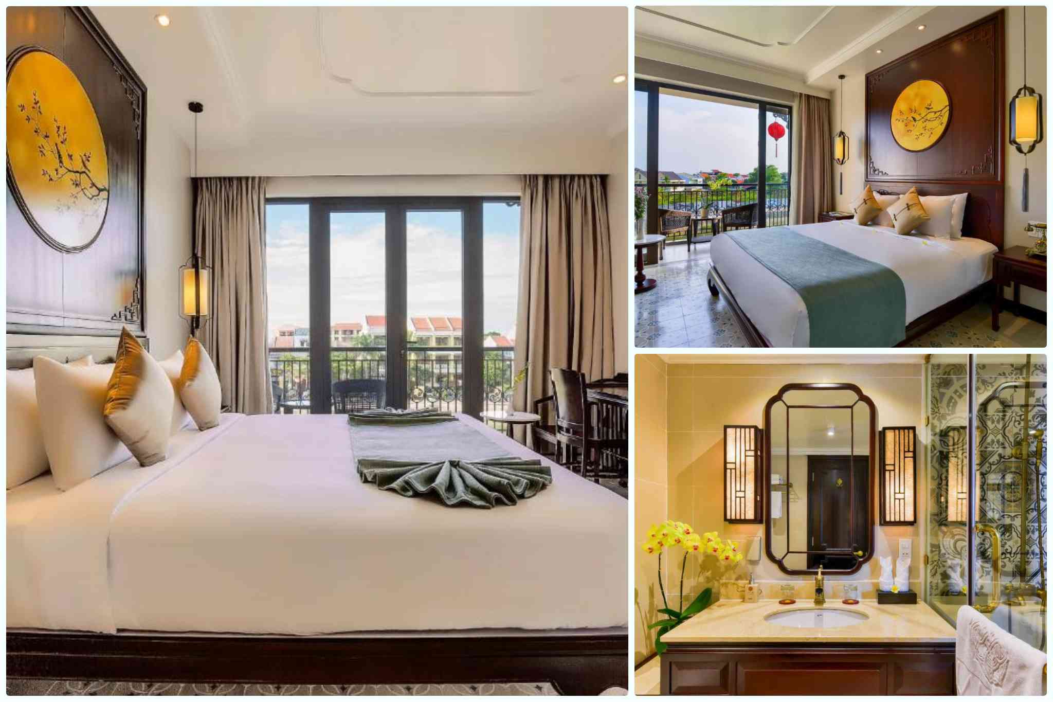 Mẫu phòng deluxe đẹp Laluna Hoi An Riverside Hotel & Spa