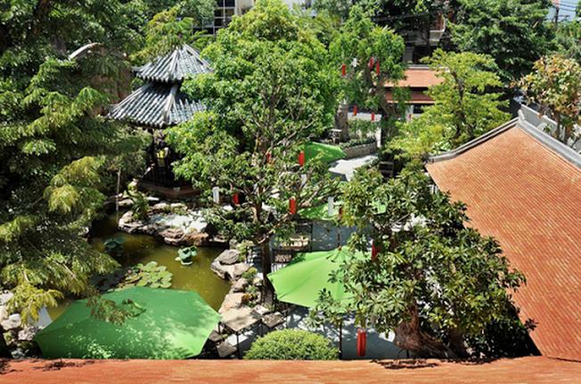 Quán cà phê sân vườn đẹp