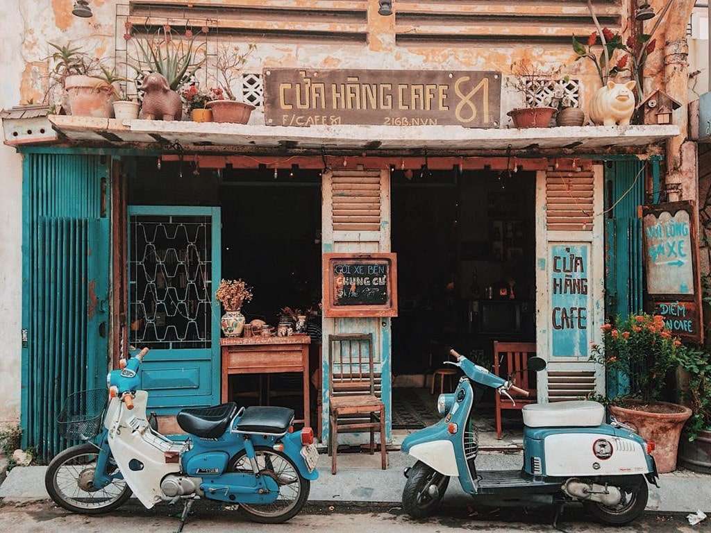 mẫu quán cafe nhỏ đẹp 