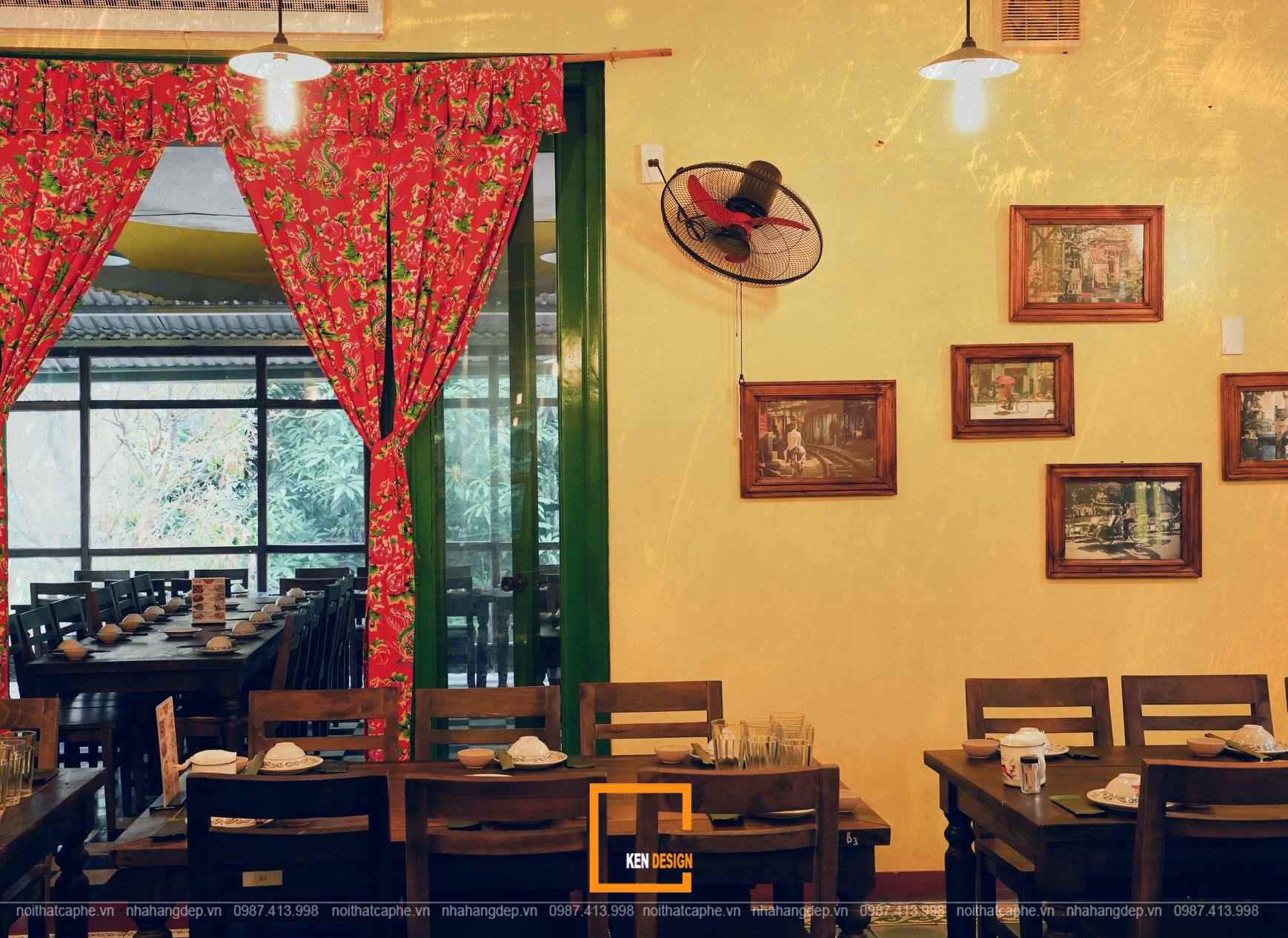 mẫu thiết kế nhà hàng Việt Nam