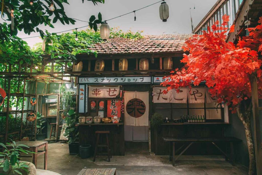 Mẫu thiết kế quán cafe khung thép nhỏ dưới 50m2 