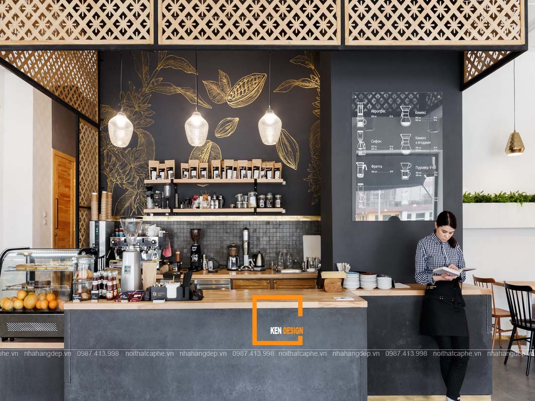 Top 20 mẫu thiết kế quán cafe nhỏ xinh được ưa chuộng nhất 2024