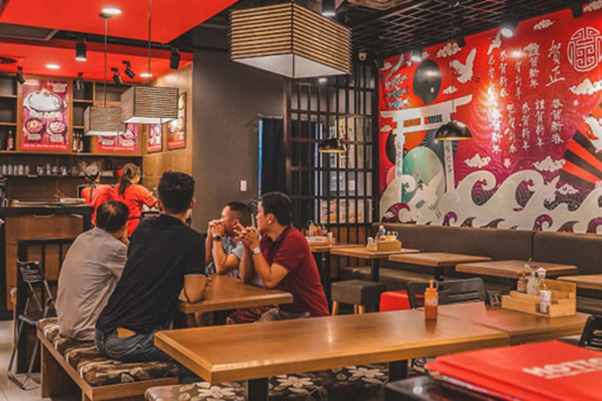 mô hình chuỗi nhà hàng