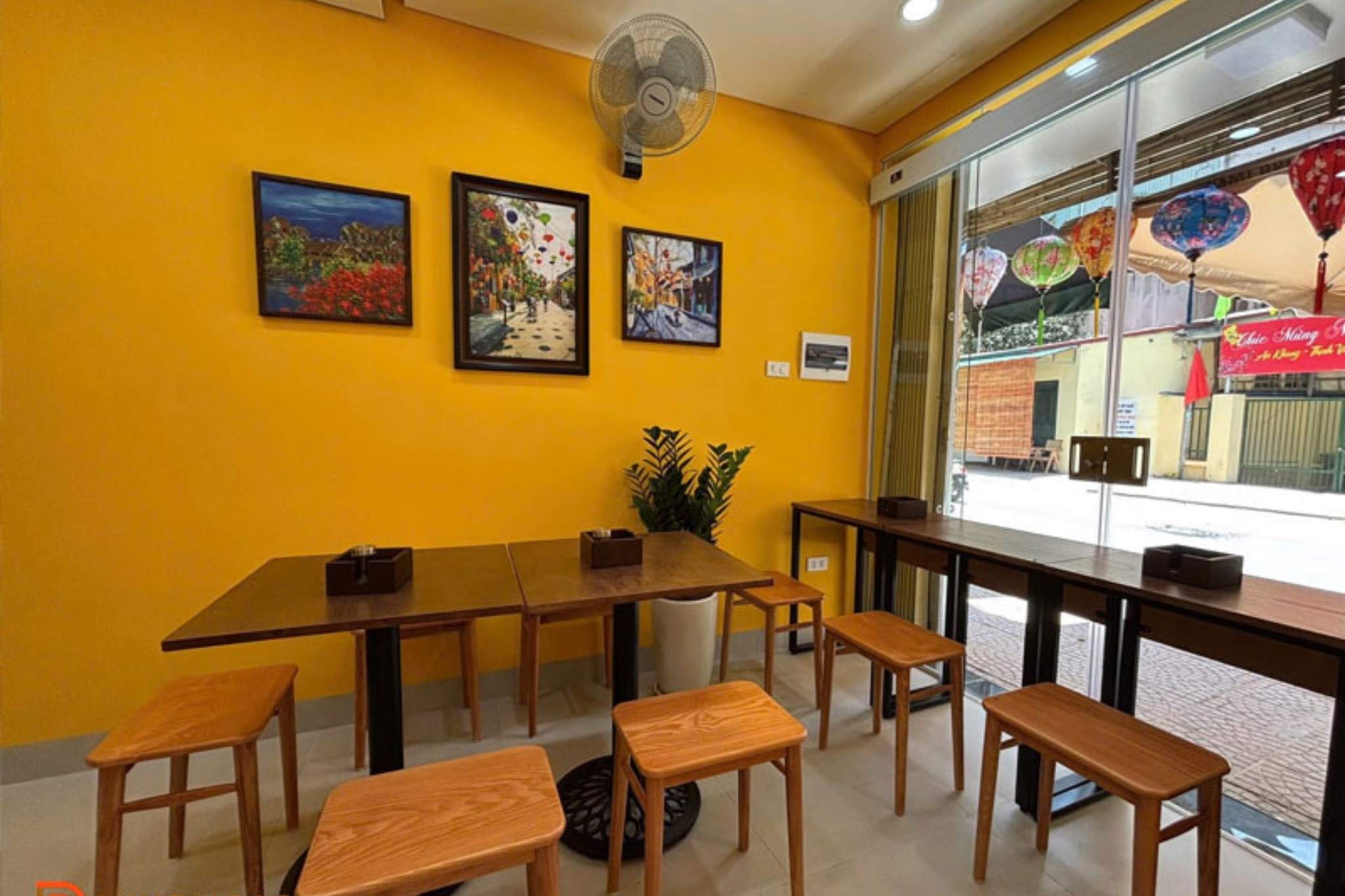 Thiết kế cửa hàng fast food chuyên về bánh mì