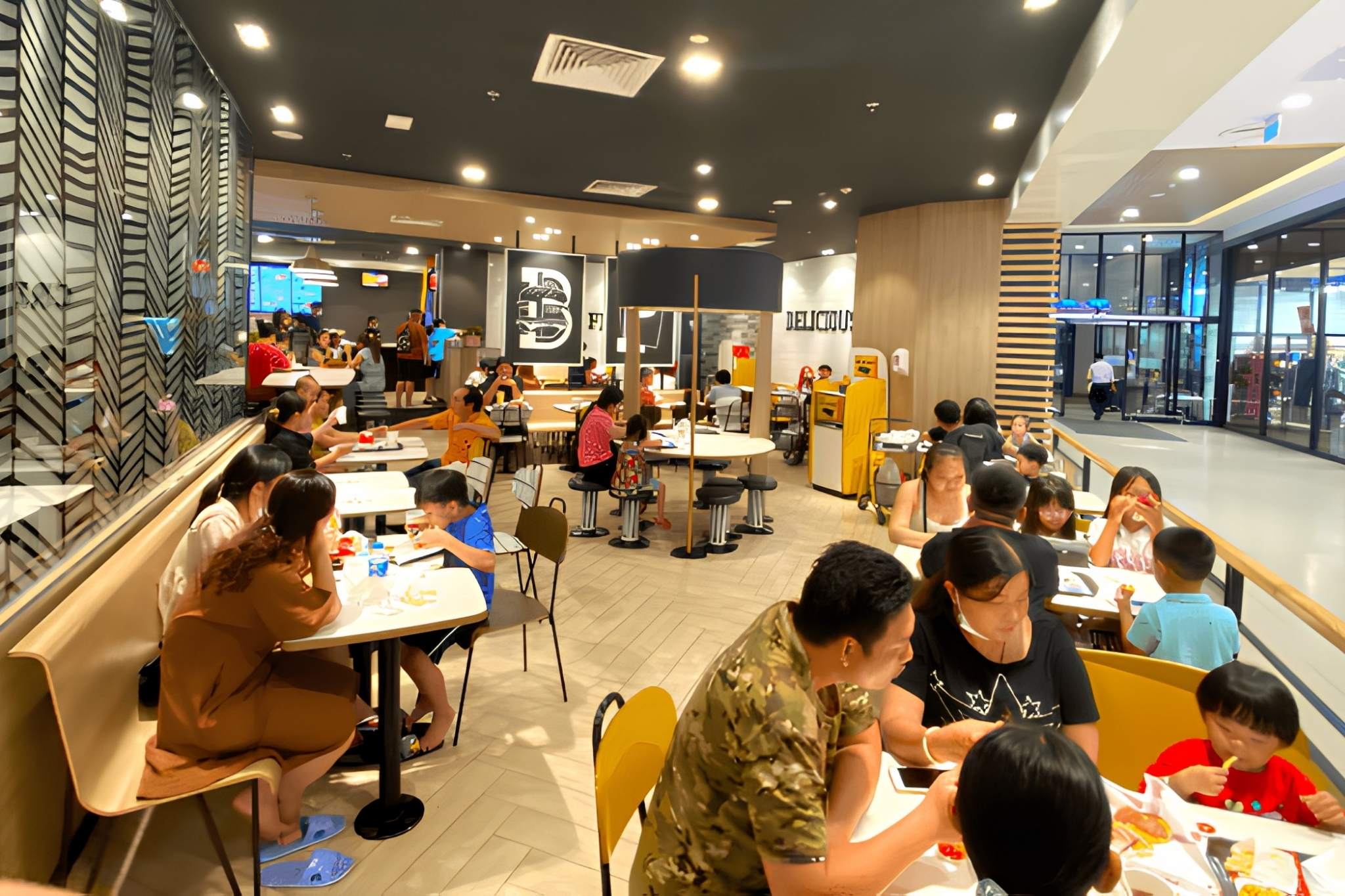 Thiết kế nhà hàng fast food chuyên về hamburger