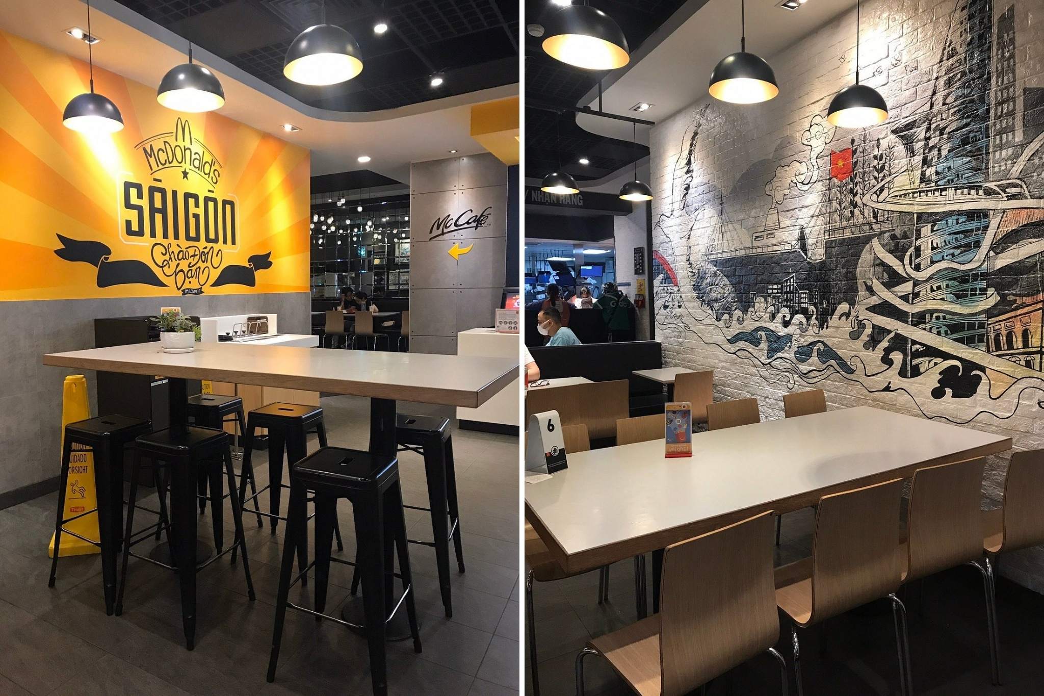 Thiết kế nhà hàng fast food chuyên về hamburger