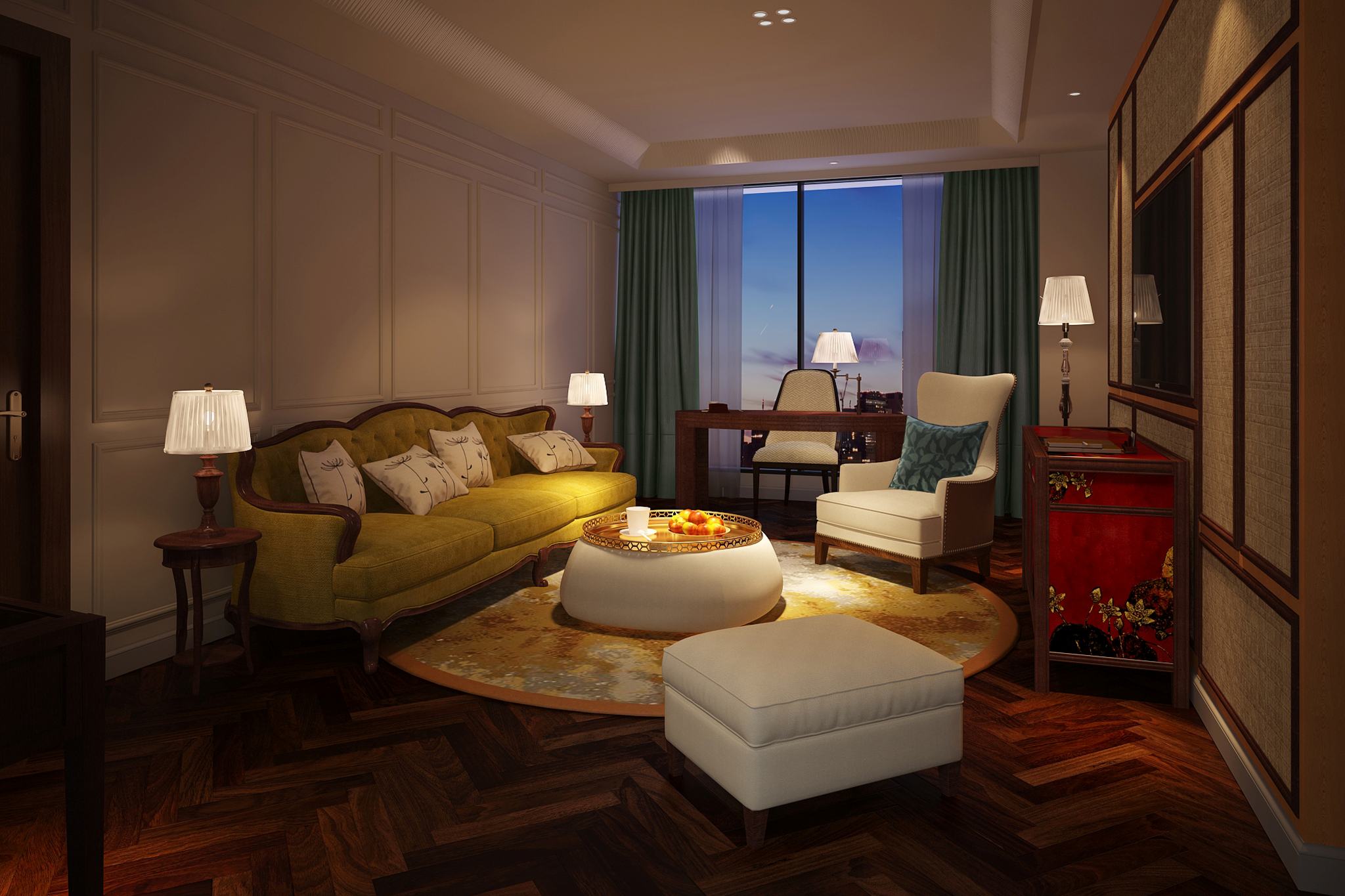 nội thất bên trong của Grand Mercure Hanoi