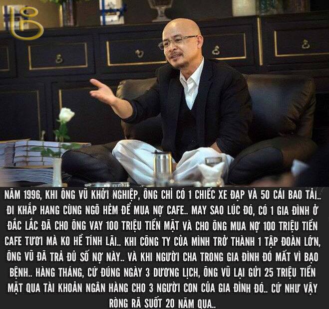 người đứng sau thành công của Trung Nguyên là ai