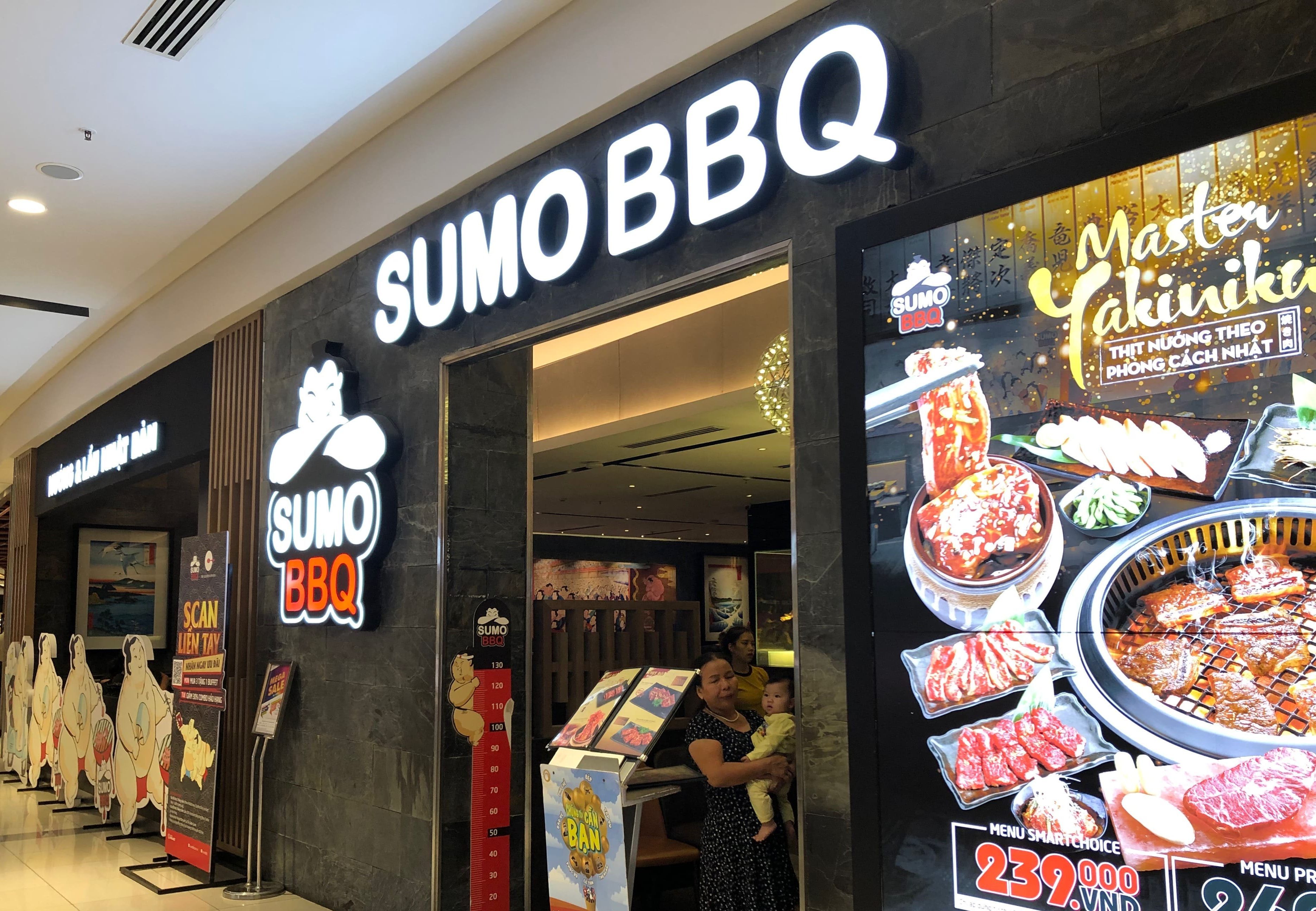 Sumo BBQ - nhà hàng lẩu và đồ nướng Nhật Bản