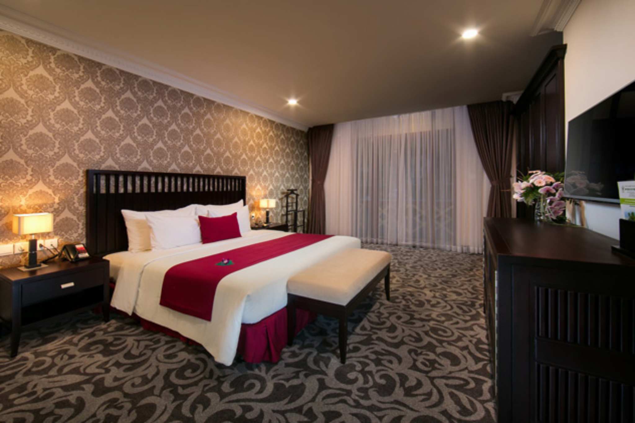 Căn phòng sang trọng nhất của  Swiss Belresort Tuyền Lâm 