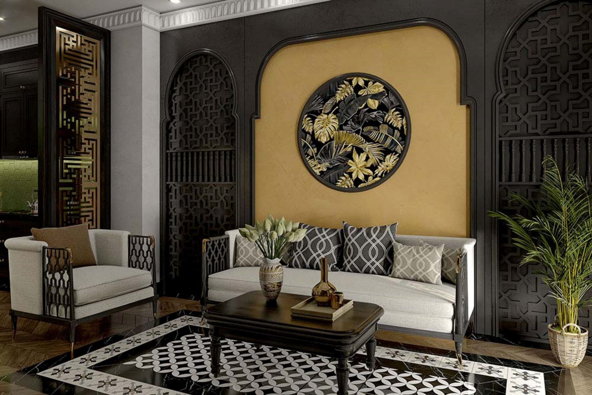 phong cách thiết kế Indochine