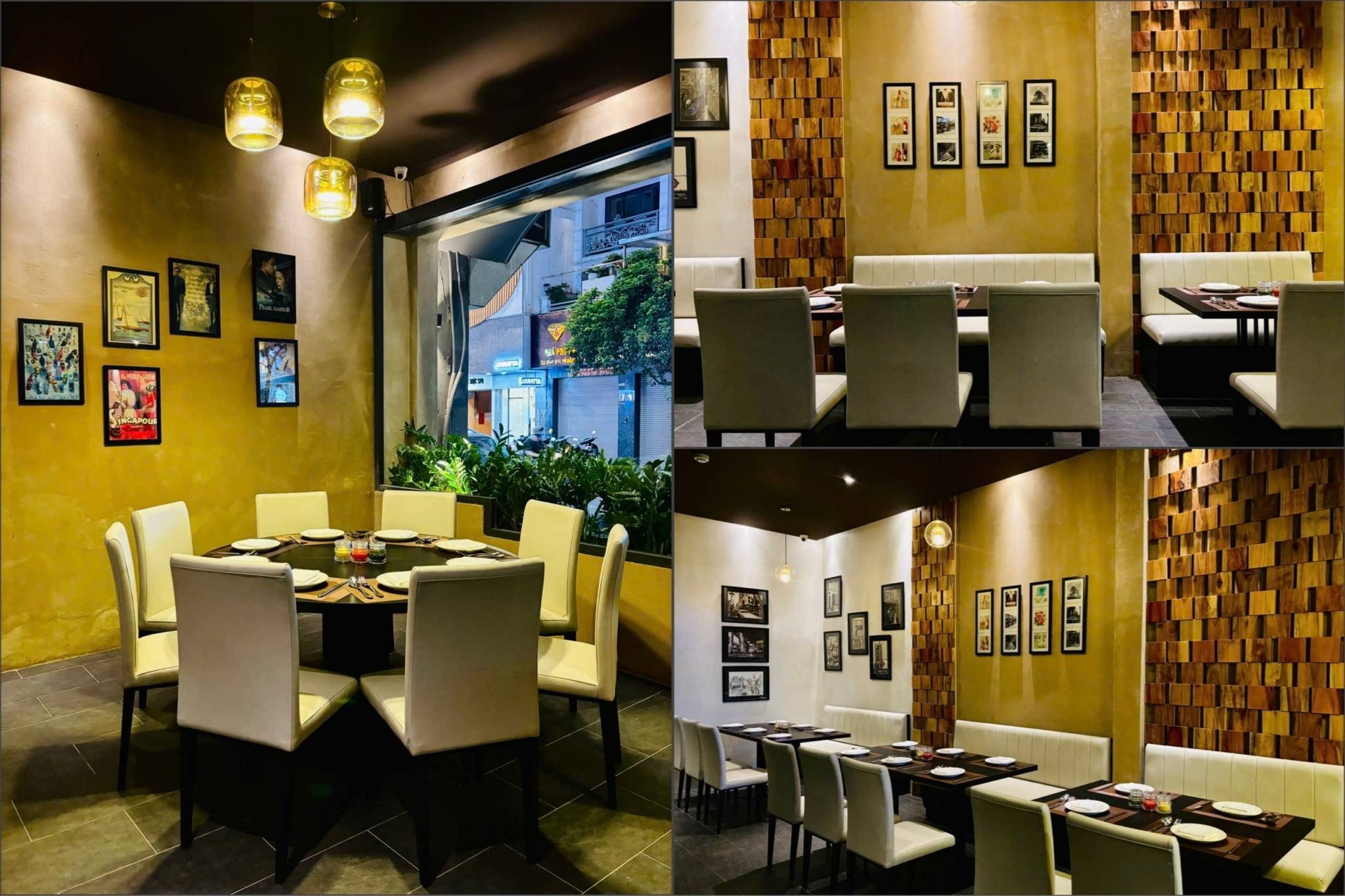 nhà hàng bistro mang phong cách indochine