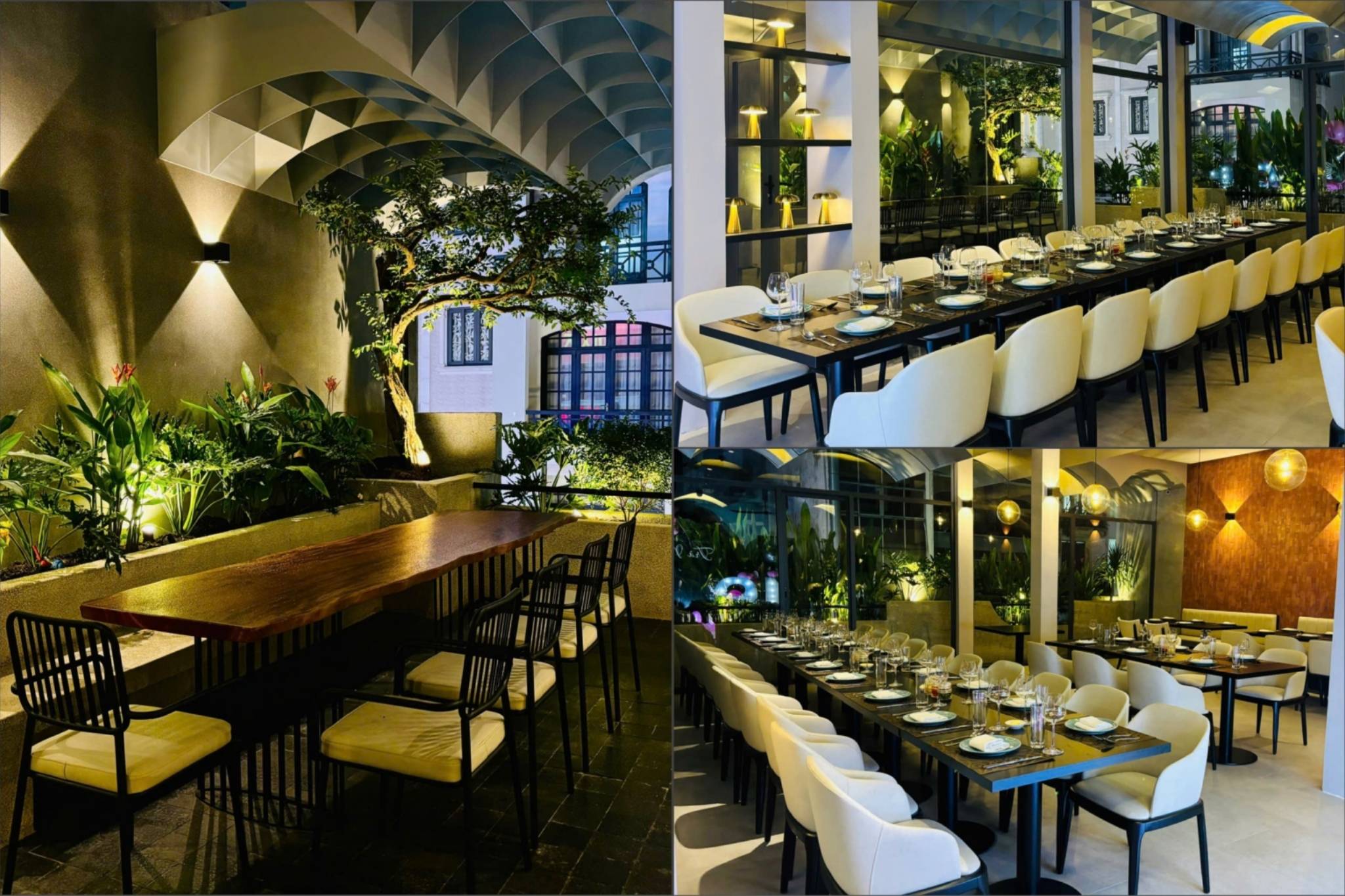 nhà hàng bistro mang phong cách indochine