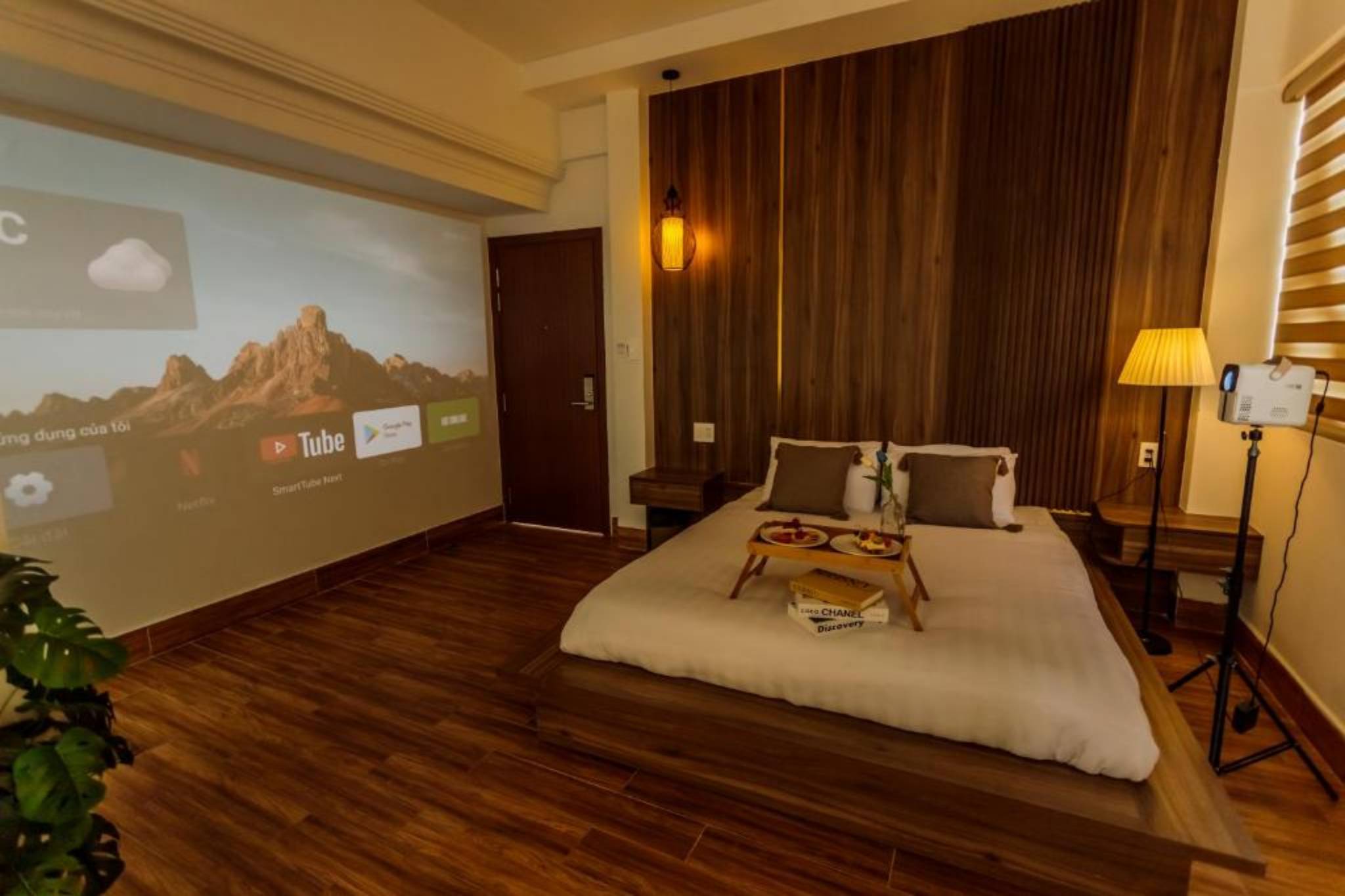 Không gian phòng deluxe giường đôi
