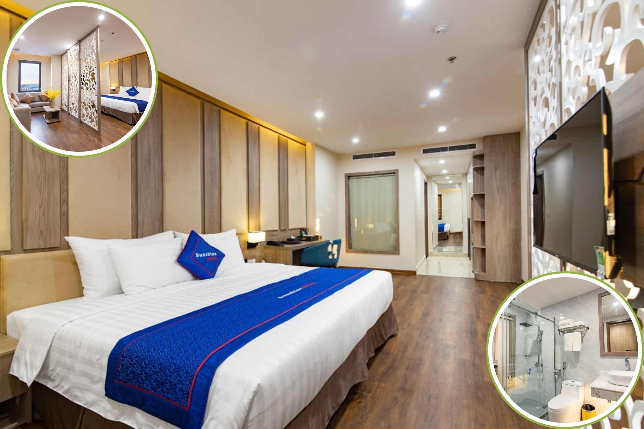Đây là hạng phòng cao cấp nhất của Sunshine Hotel Móng Cái
