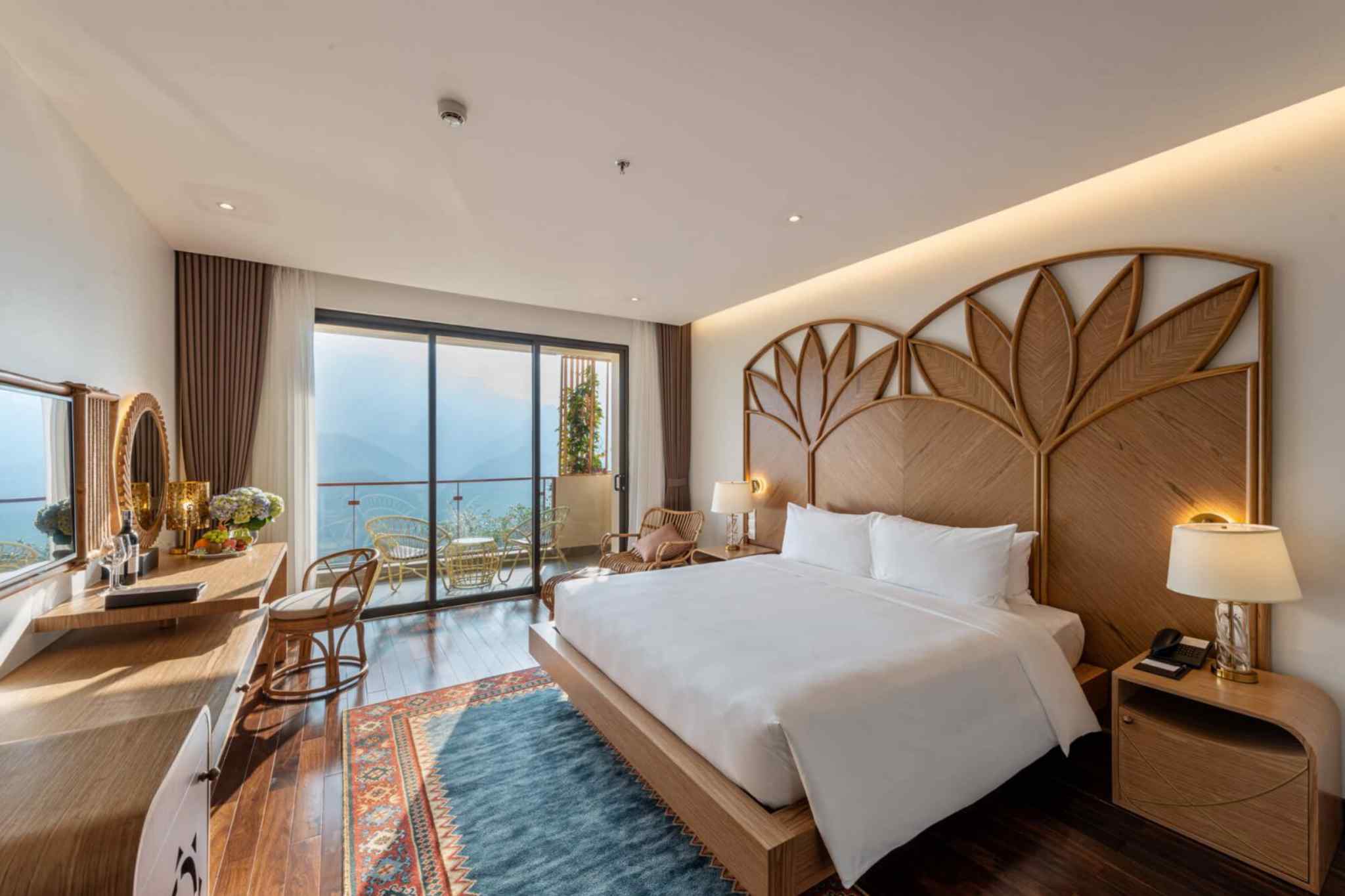 Phòng Deluxe tại KK Sapa Hotel