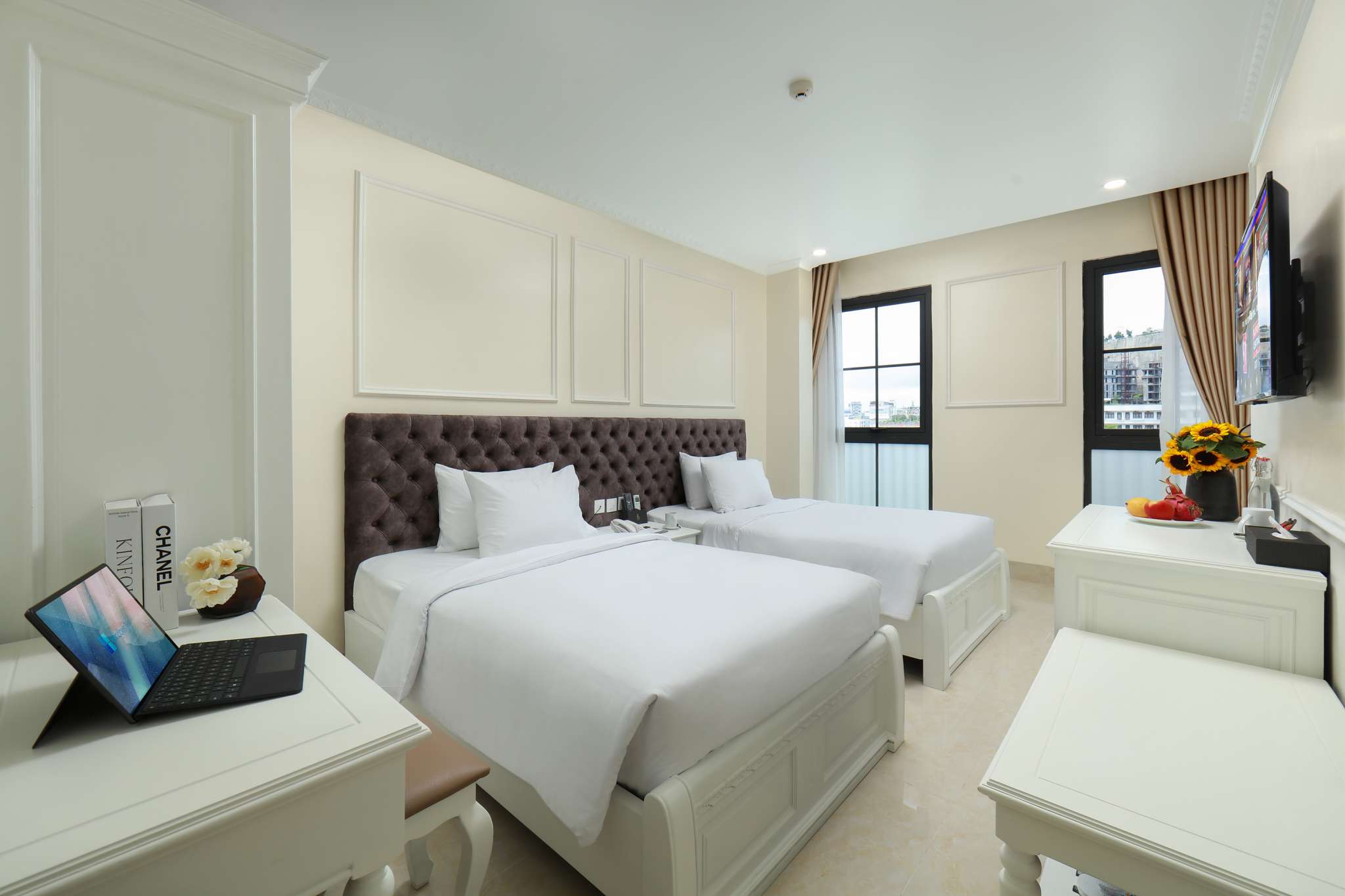 Hạng phòng Deluxe với 2 giường đơn của Sun Diamond Hotel Ha Long