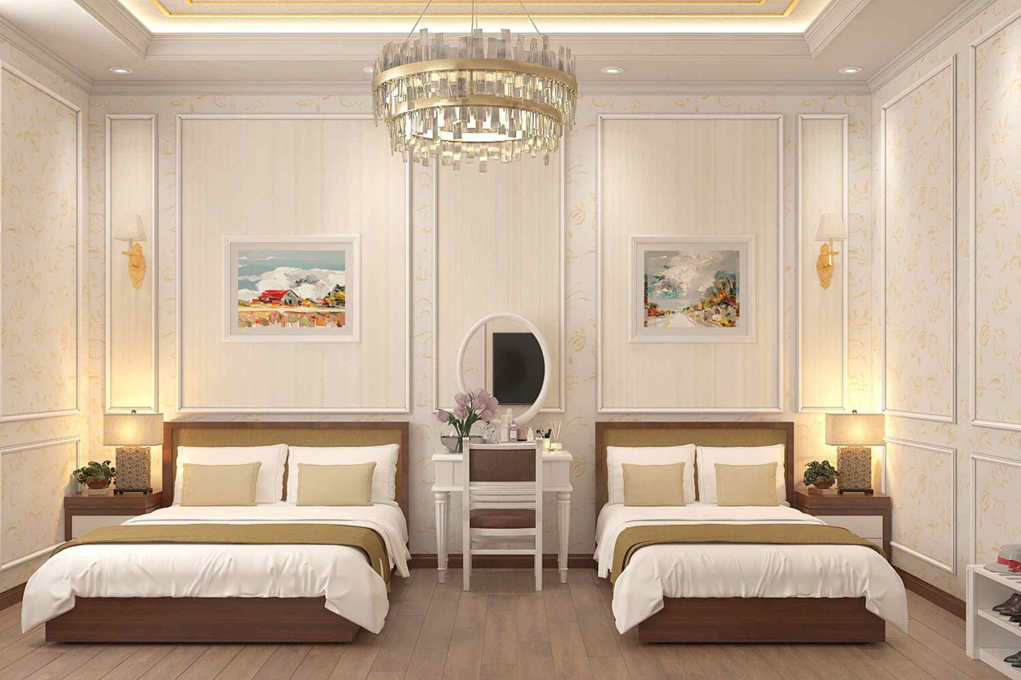 Cách bài trí nội thất trong phòng ngủ
