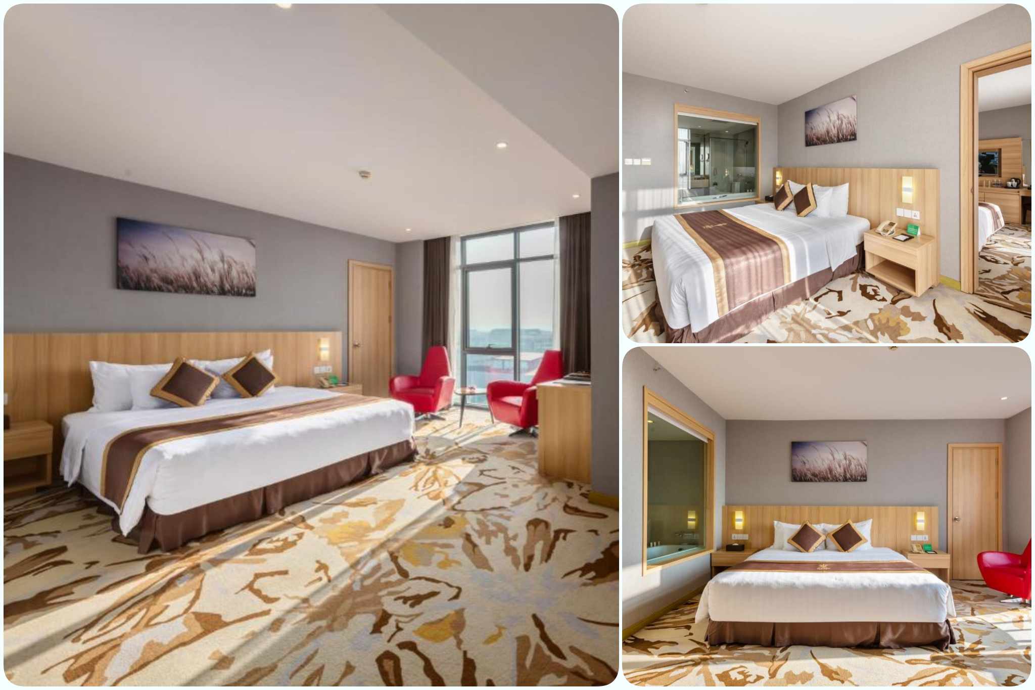 Không gian phòng grand premium của The Reed Ninh Bình Hotel 