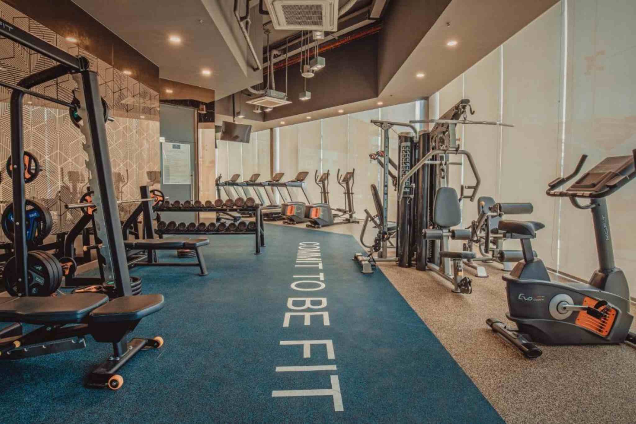 Phòng tập gym hiện đại của Golf Valley Đà Lạt Hotel 