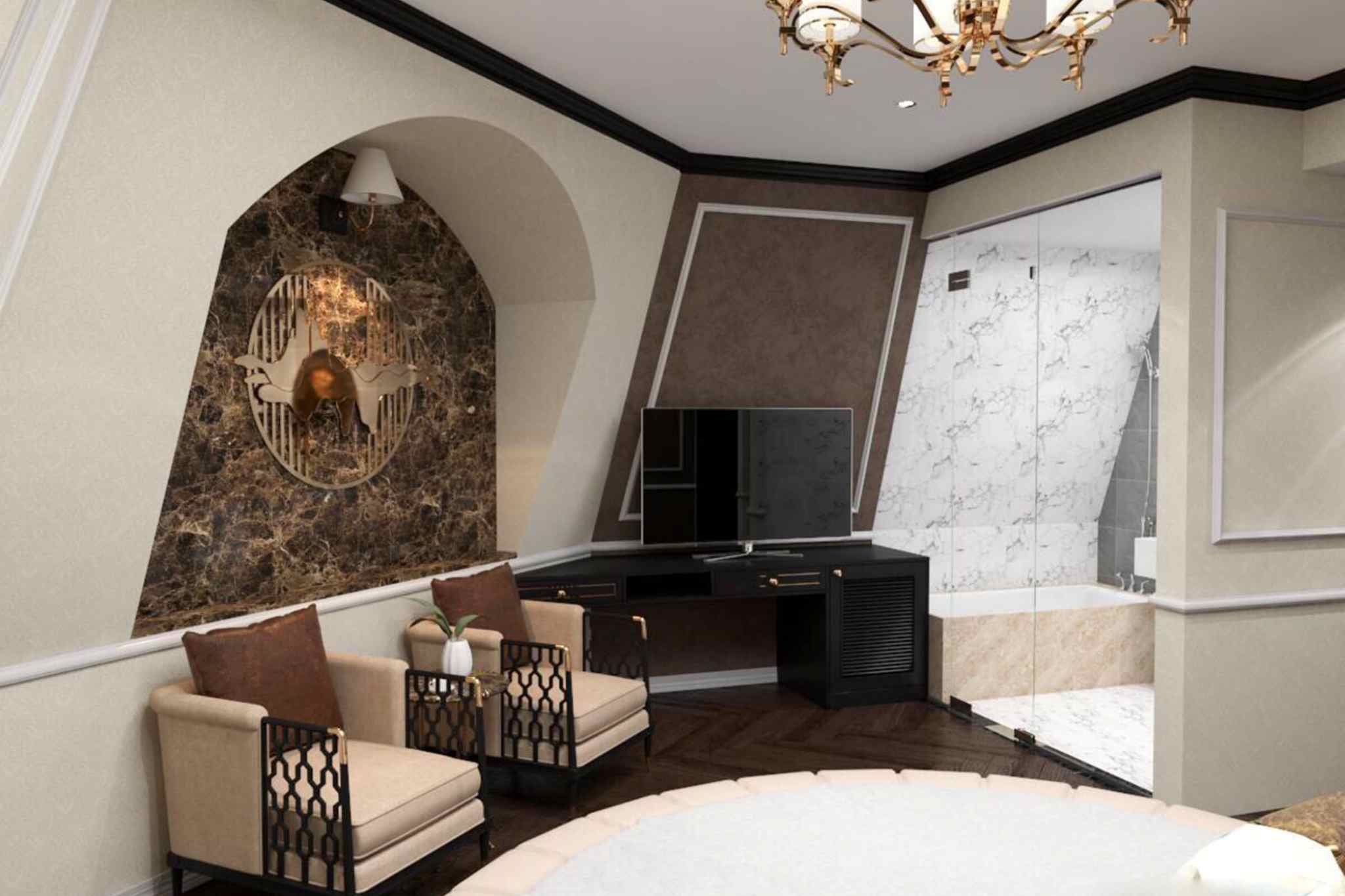 Phòng nghỉ sang trọng tại Lavender Bai Chay Ha Long Hotel 