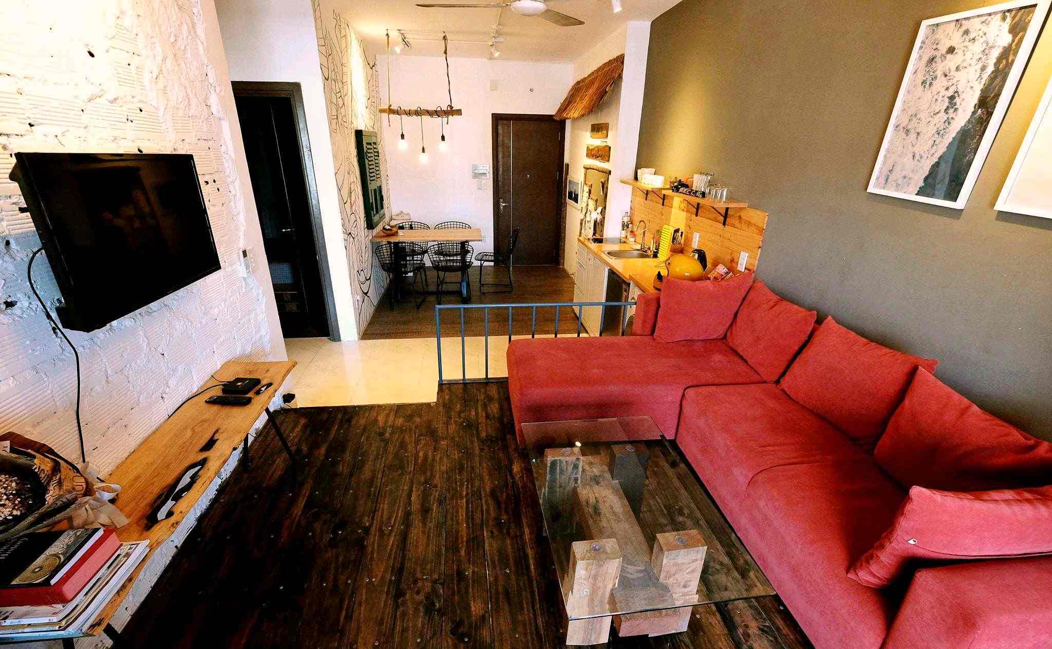 Phòng khách Nhà của Bu homestay Nha Trang 