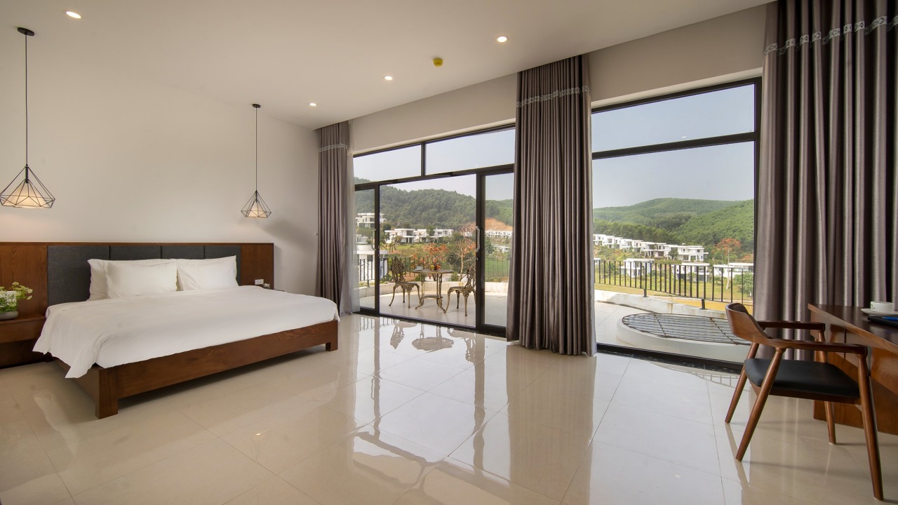 Không gian phòng tại Ivory Villas and Resort