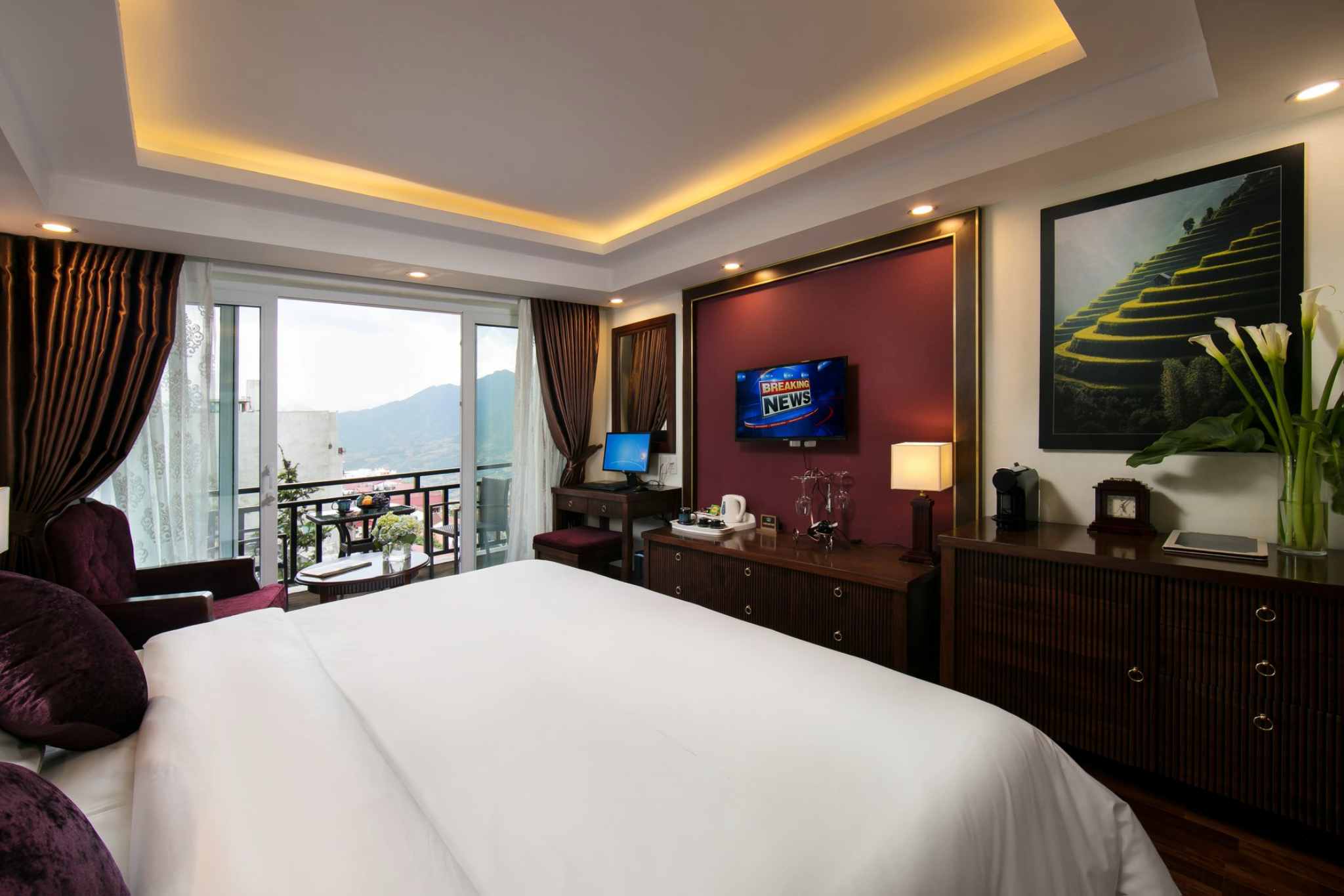 Phòng Premier tại Sapa Relax Hotel & Spa