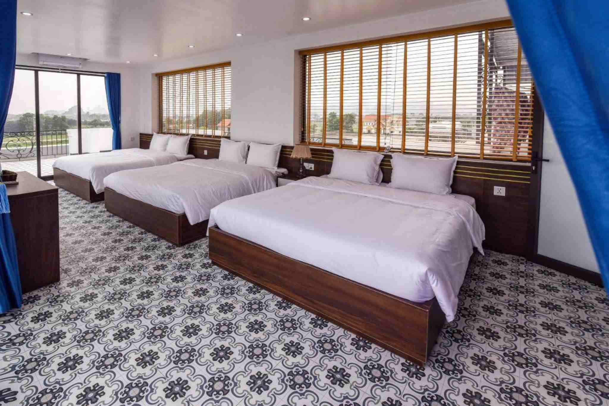 Phòng ngủ sang trọng tại Lotus Ninh Bình Hotel