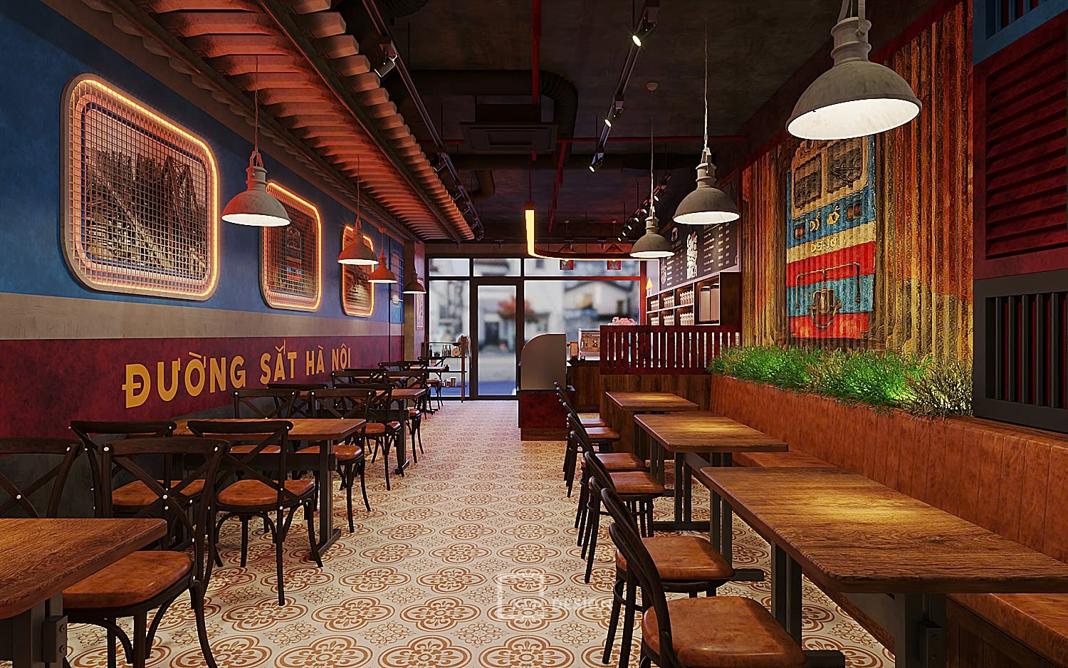 Phân biệt phong cách vintage và retro trong thiết kế quán cafe