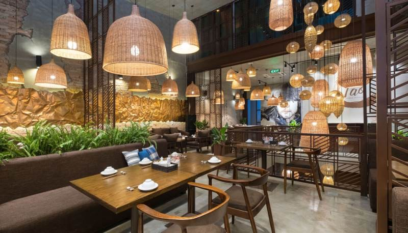 Quán ăn phong cách đồng quê