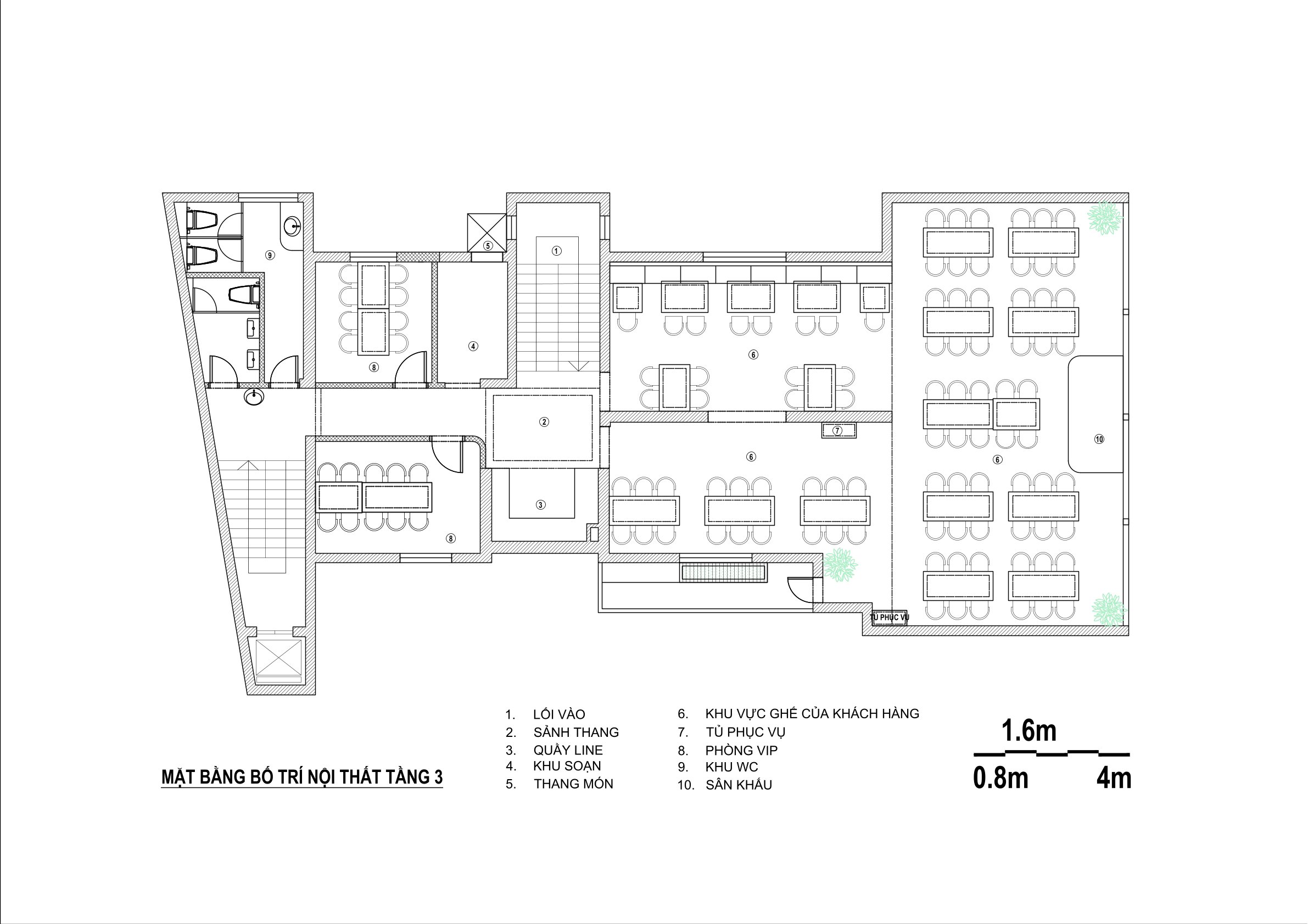Chi phí và quy trình thiết kế thi công nhà hàng Fine Dining