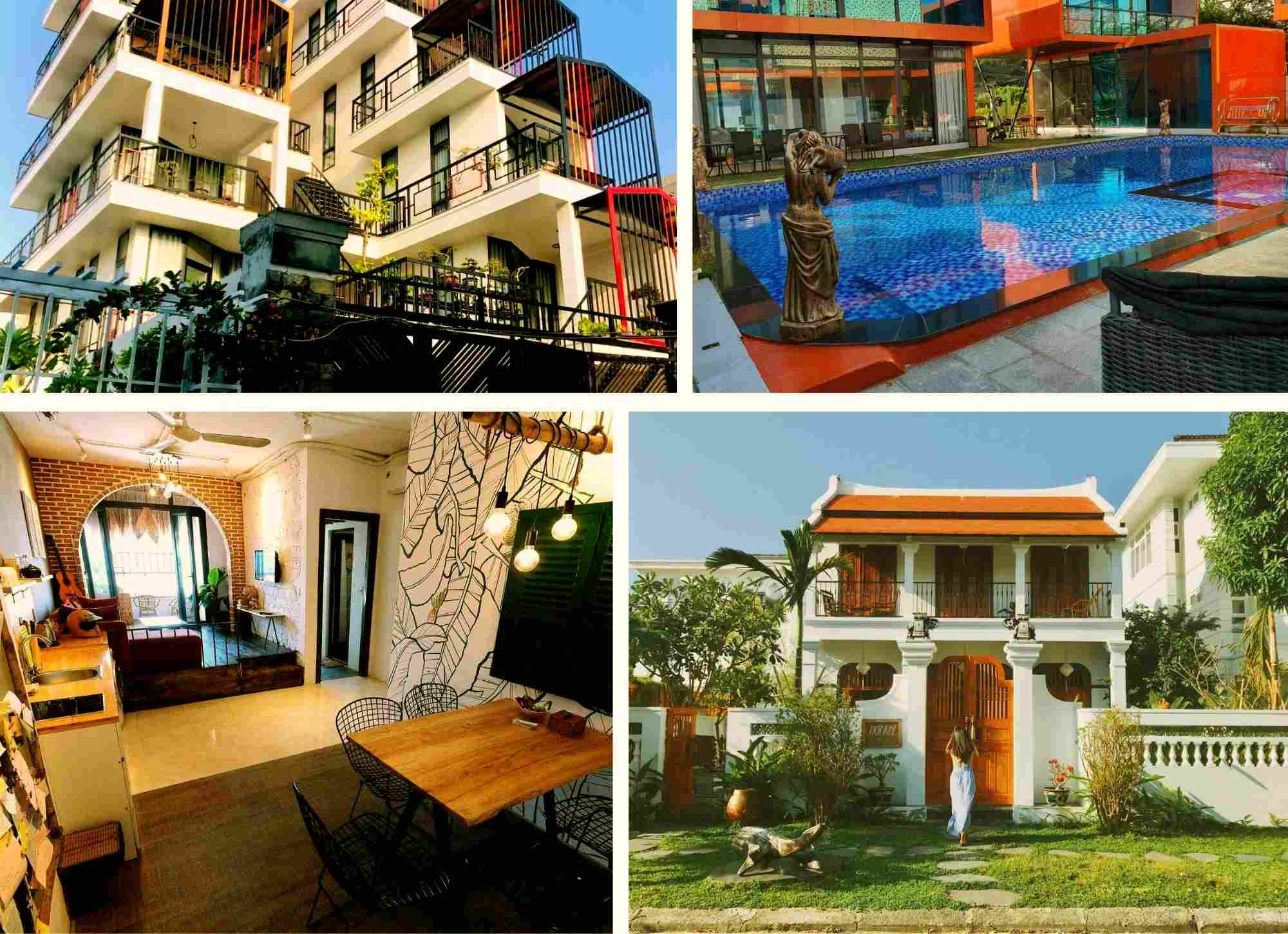 Các mẫu thiết kế homestay tại Nha Trang rất độc đáo