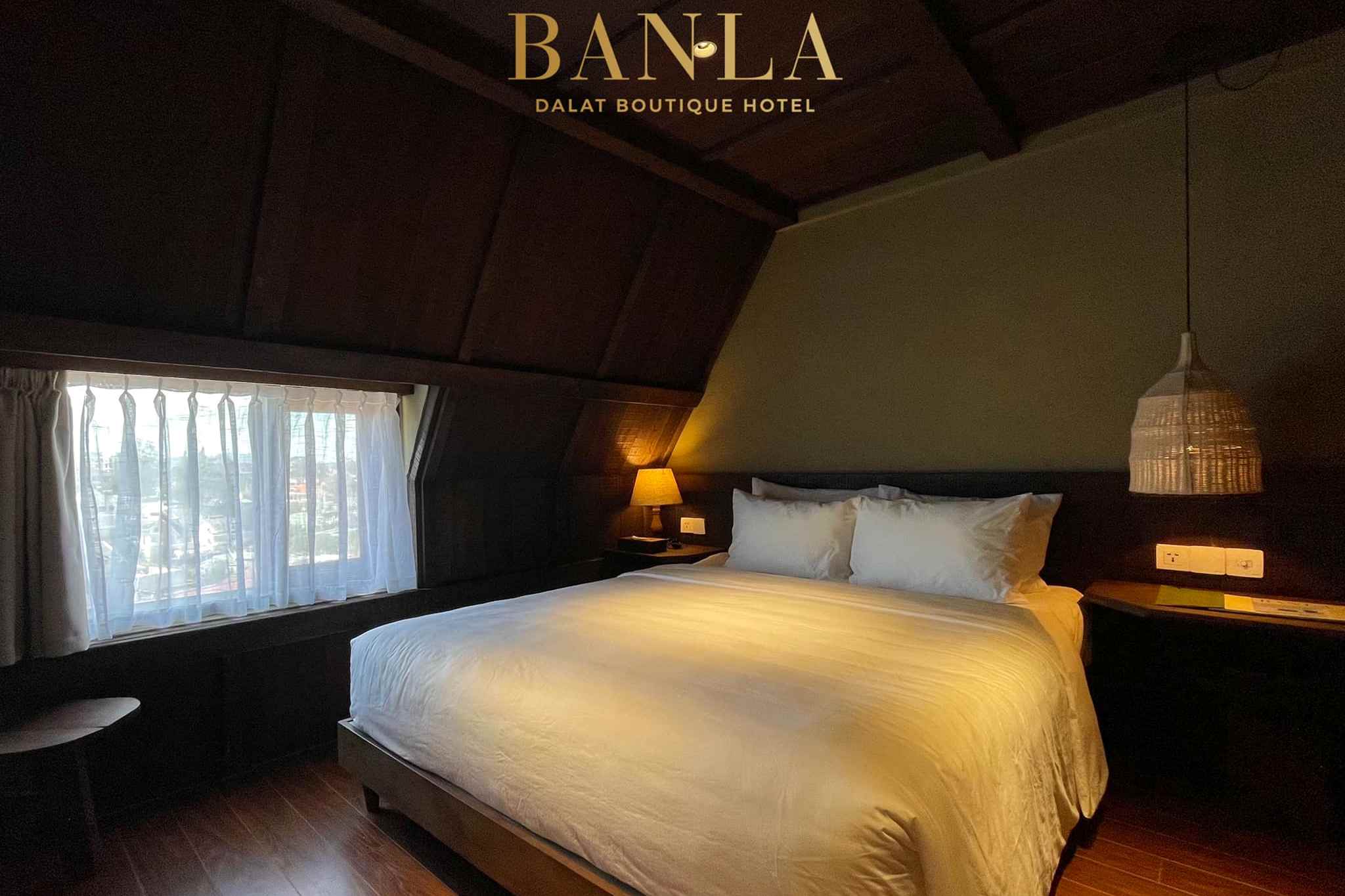 Không gian phòng ngủ của Banla Boutique Hotel Đà Lạt 