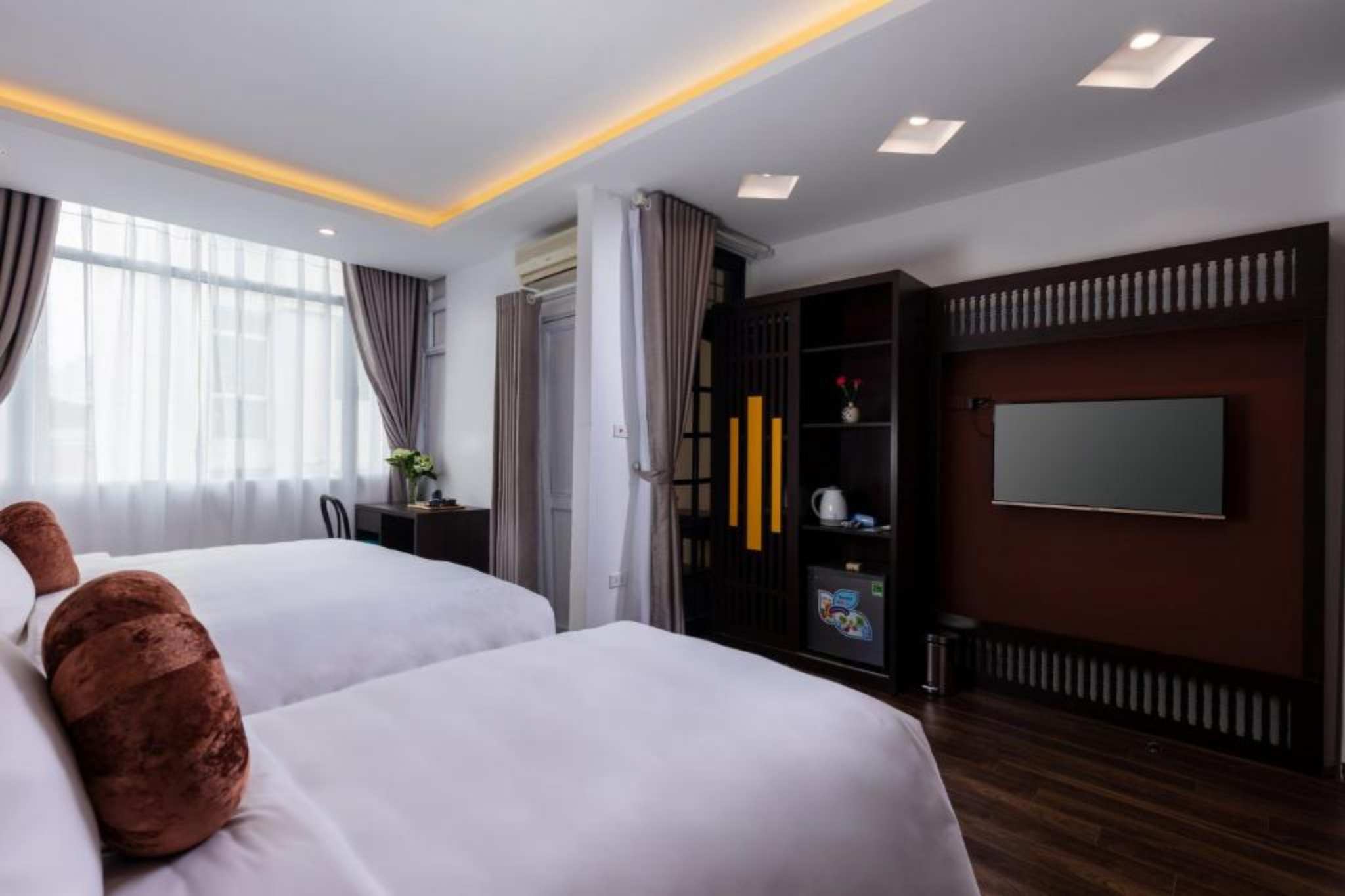 Thiết kế phòng ngủ mang dấu ấn Hà Nội tại Ha Noi Lullaby Hotel & Travel