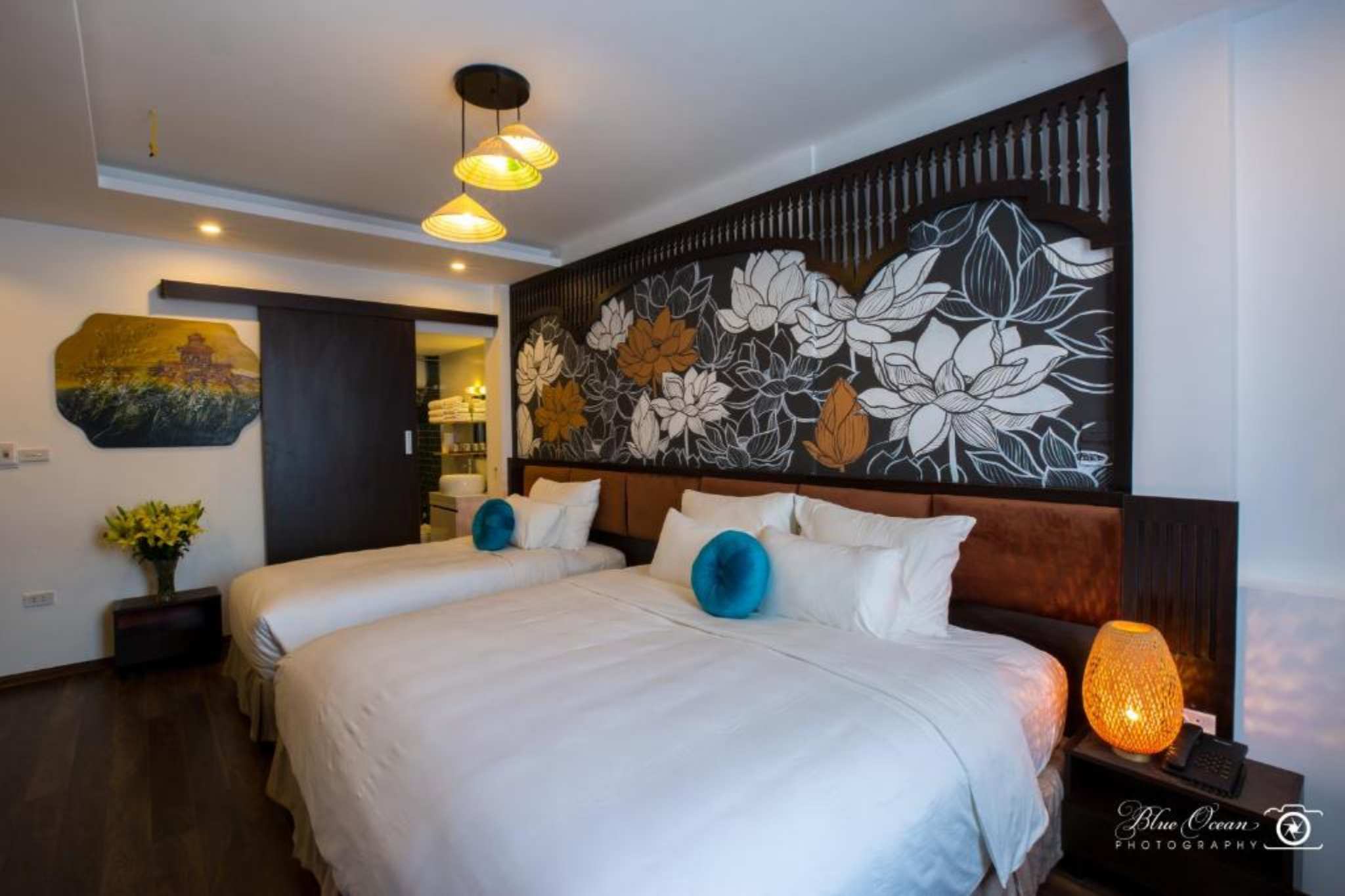 Phòng deluxe nhìn ra thành phố tại Ha Noi Lullaby Hotel & Travel