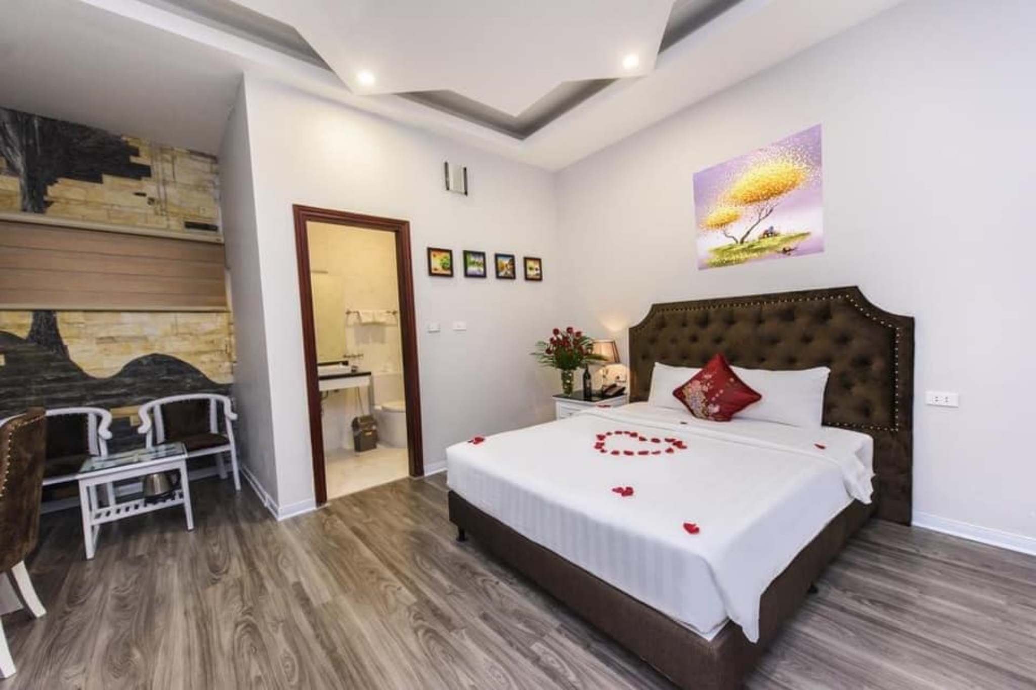 Thiết kế phòng ngủ ấn tượng tại Ha Noi Morning Hotel
