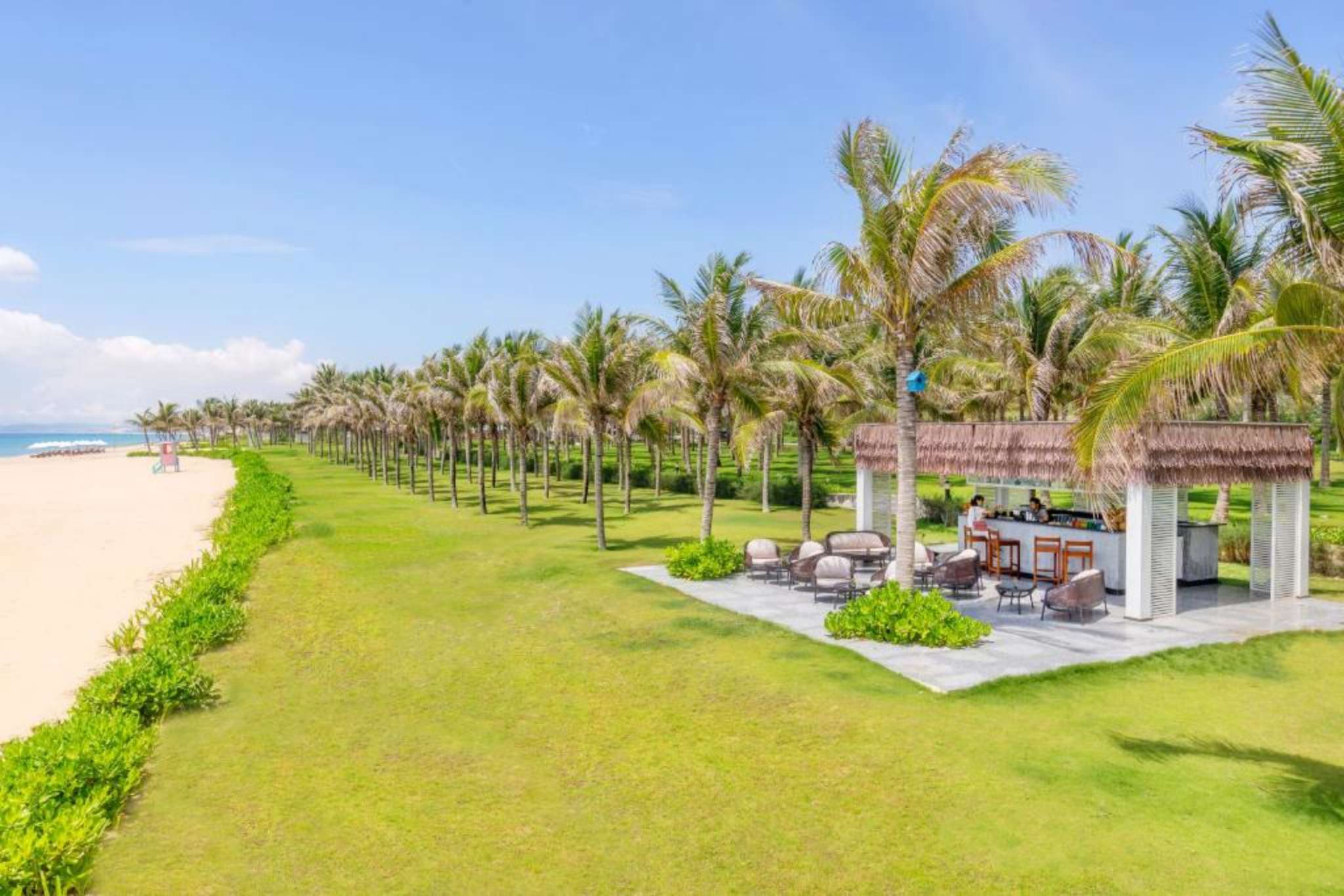 Không gian ngoài trời tại Du khách tại Selectum Noa Resort Cam Ranh