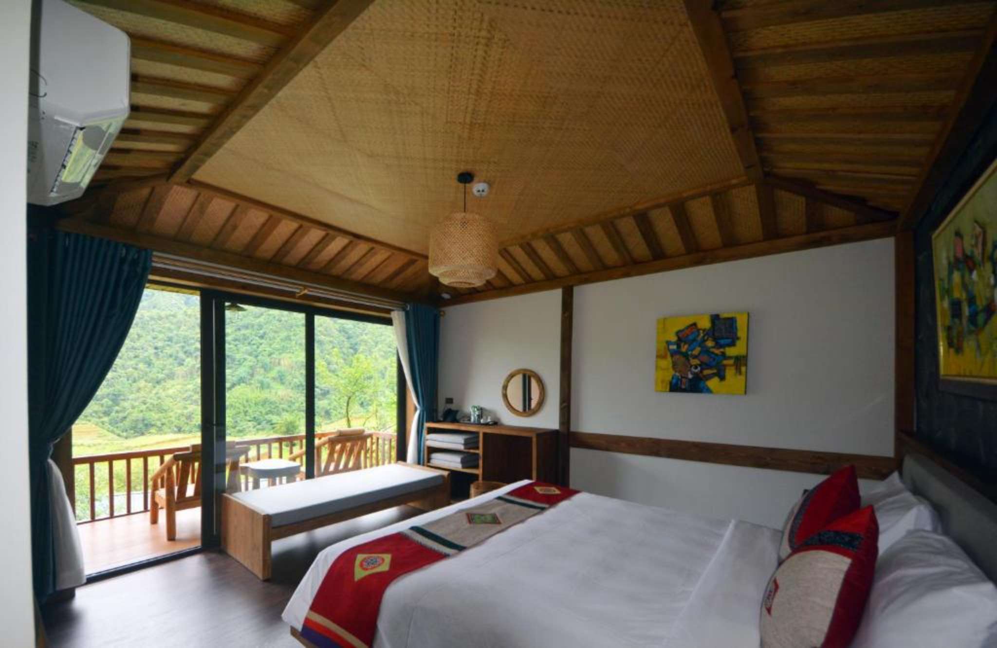 Thiết kế không gian phòng tại Sin Chai Ecolodge