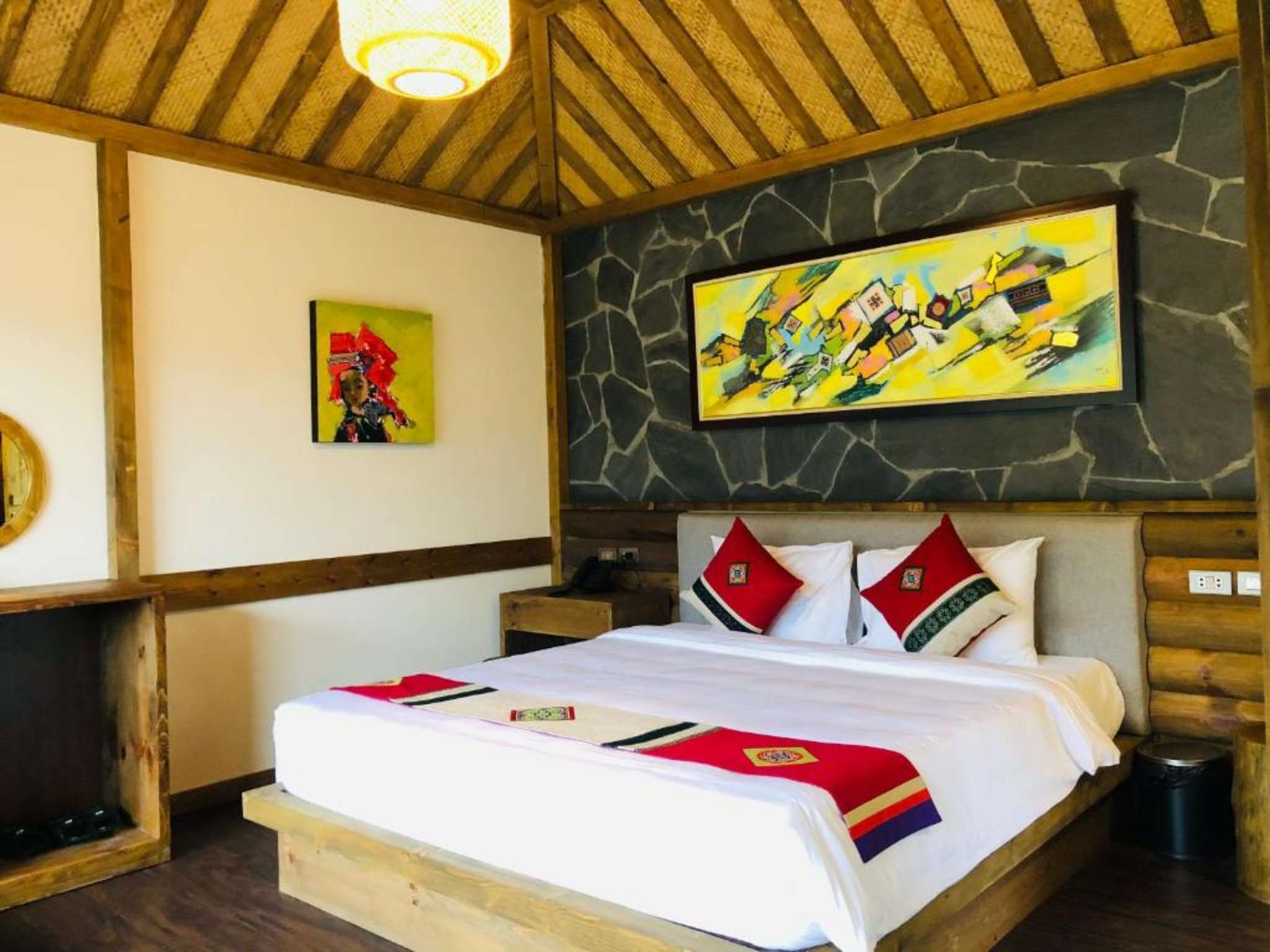 Thiết kế không gian phòng tại Sin Chai Ecolodge