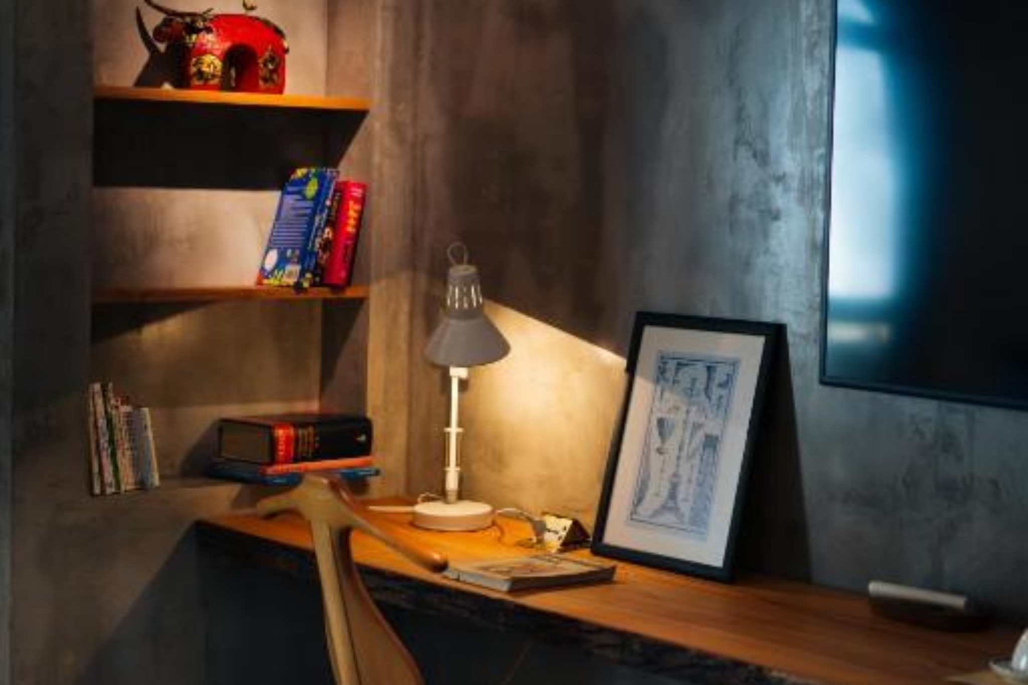 Không gian phòng ngủ của Tonkin House Hà Nội